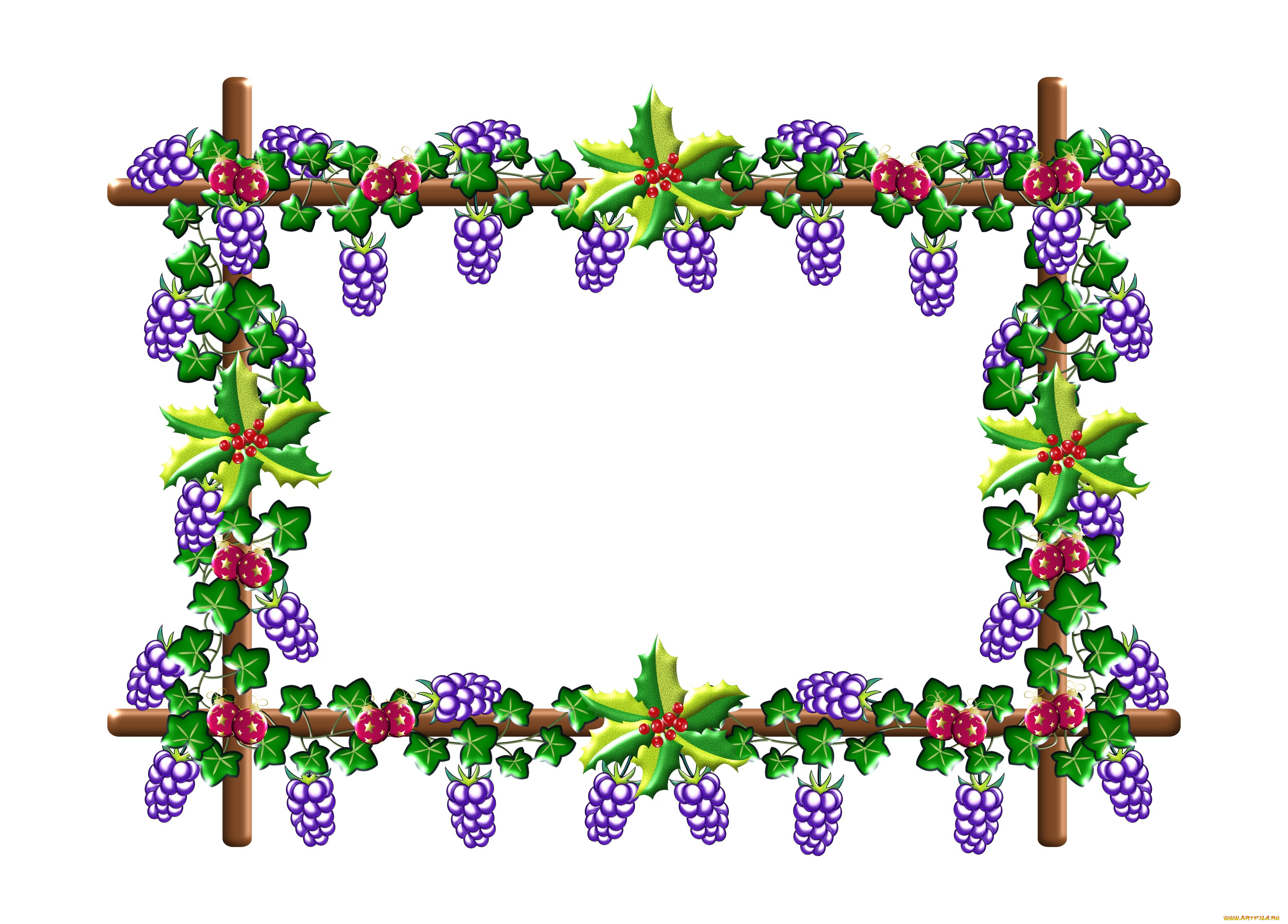 векторная, графика, еда, , food, виноград, грозди