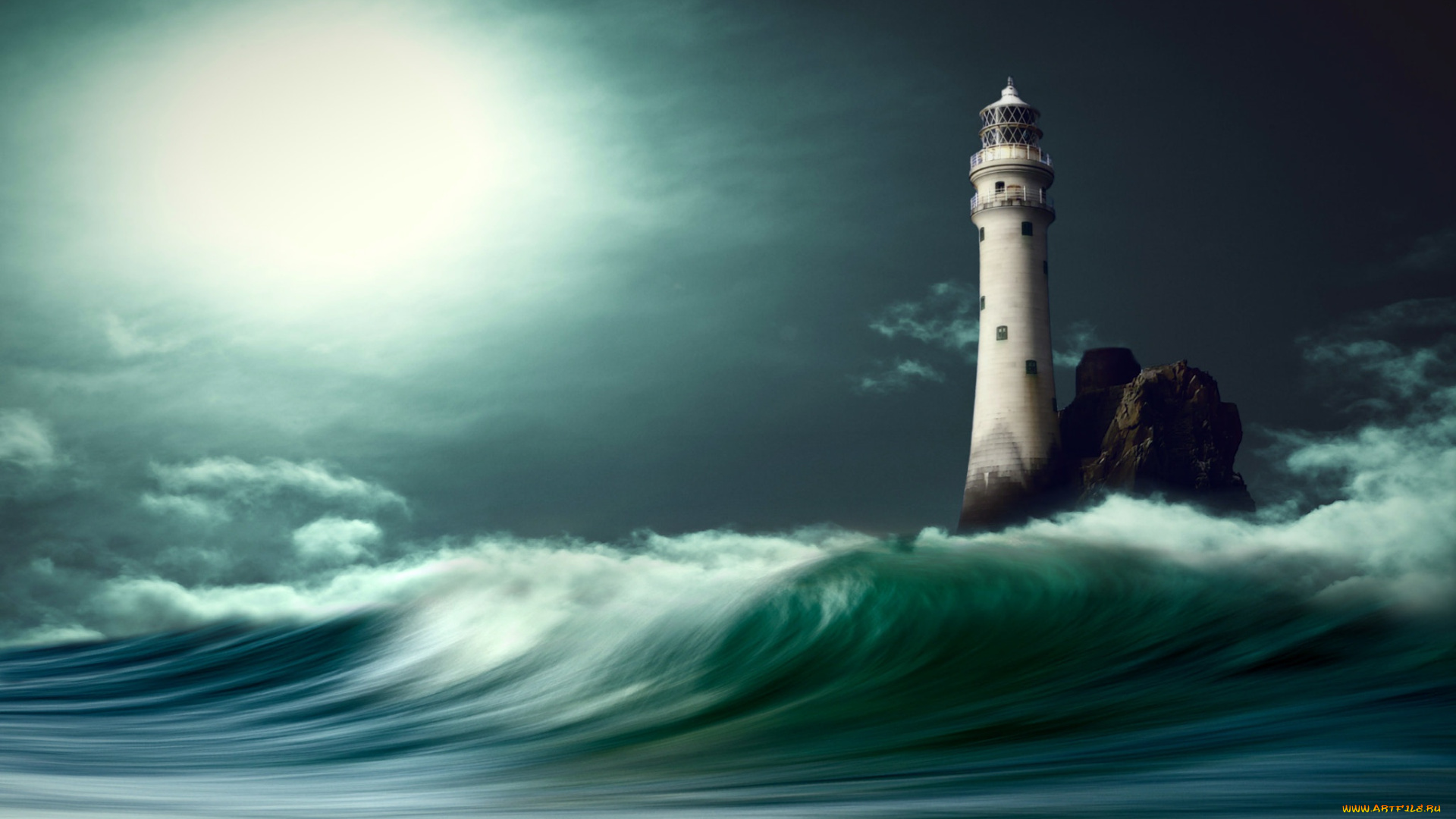 природа, маяки, маяк, шторм, волна, буря, брызги, мощь, ураган, непогода, ветер, стихия, сила, океан, море, вода