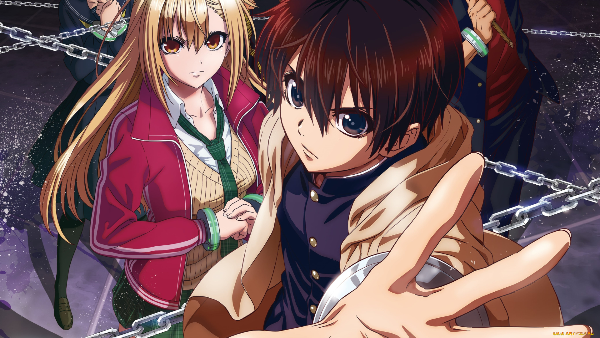 аниме, deatte, 5-byo, de, batoru, deatte, 5-byo, de, batoru