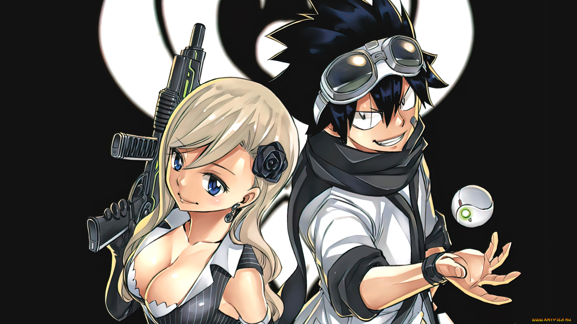 аниме, edens, zero, нулевой, эдем