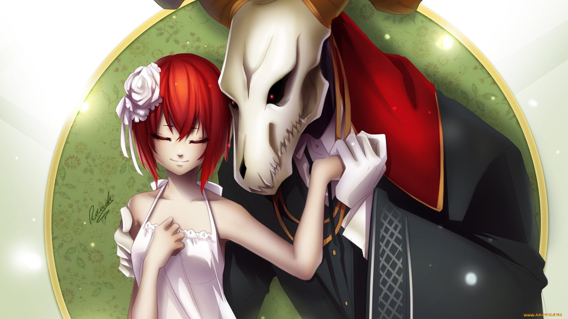 аниме, mahou, tsukai, no, yome, невеста, чародея