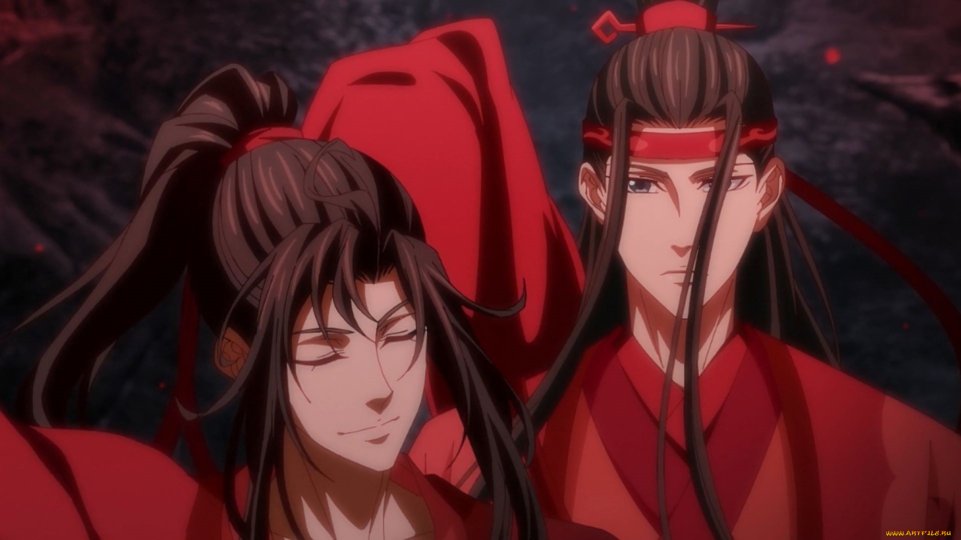 аниме, mo, dao, zu, shi, вэй, усянь, лань, ванцзи