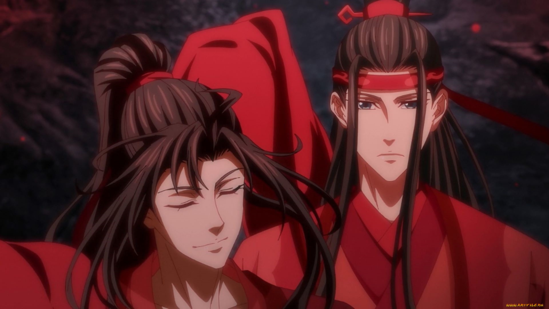 аниме, mo, dao, zu, shi, вэй, усянь, лань, ванцзы