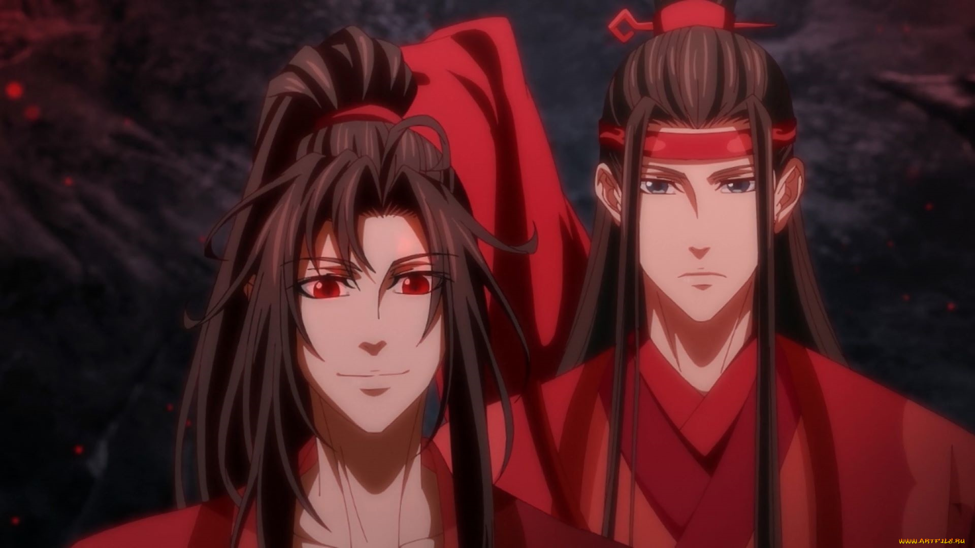 аниме, mo, dao, zu, shi, вэй, усянь, лань, ванцзы