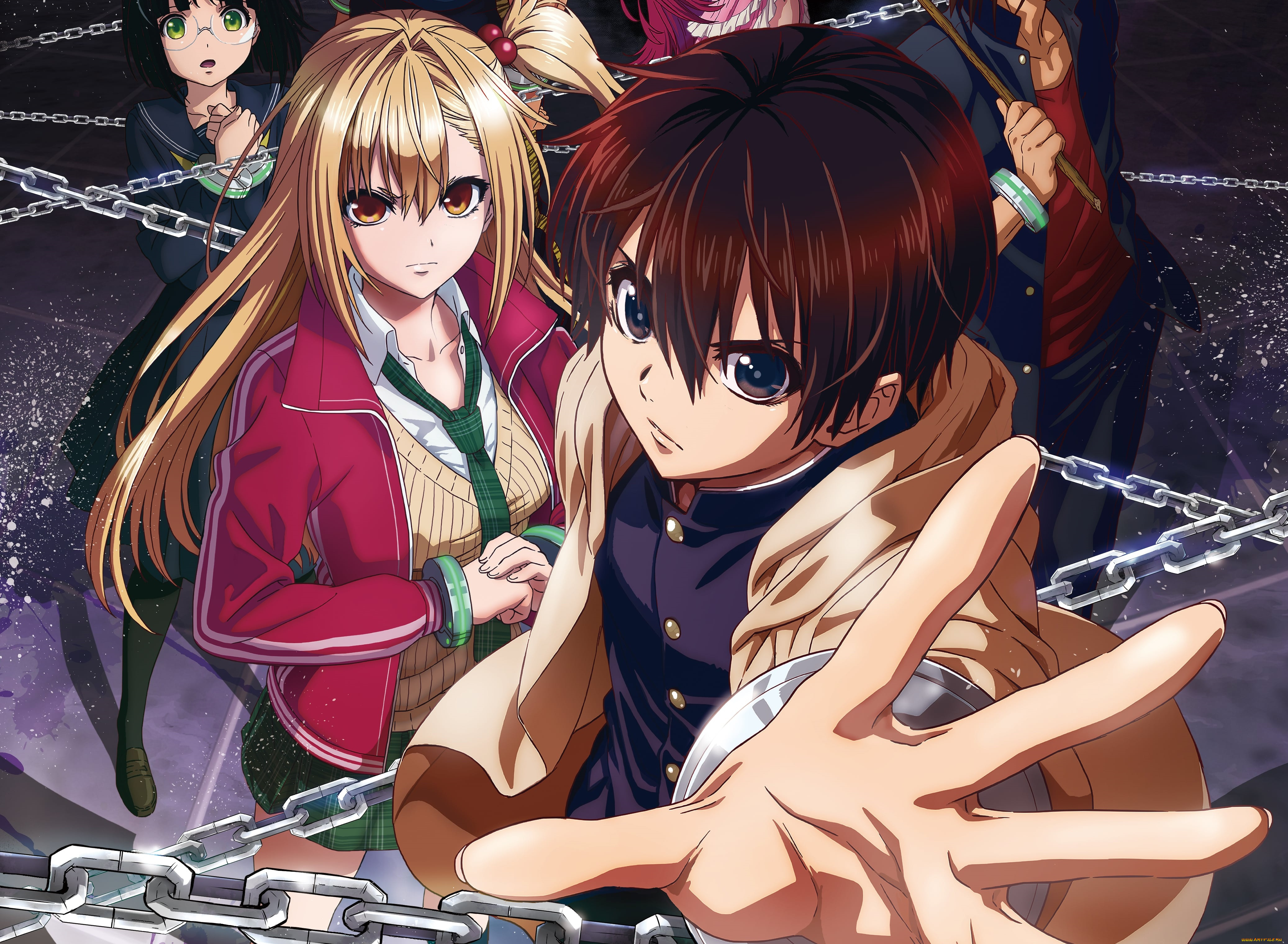 аниме, deatte, 5-byo, de, batoru, deatte, 5-byo, de, batoru