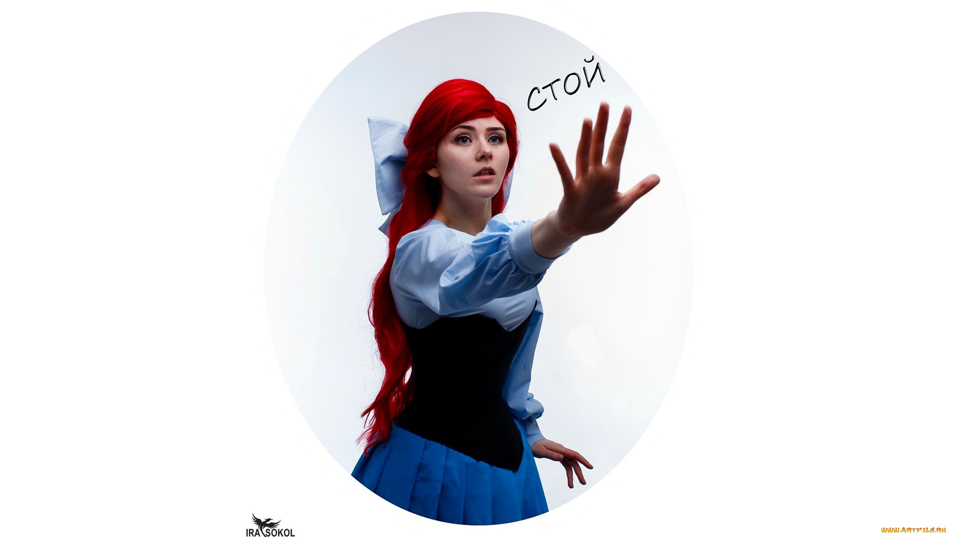 девушки, ира, сокол, образ, косплей, наряд, костюм, платье, жест