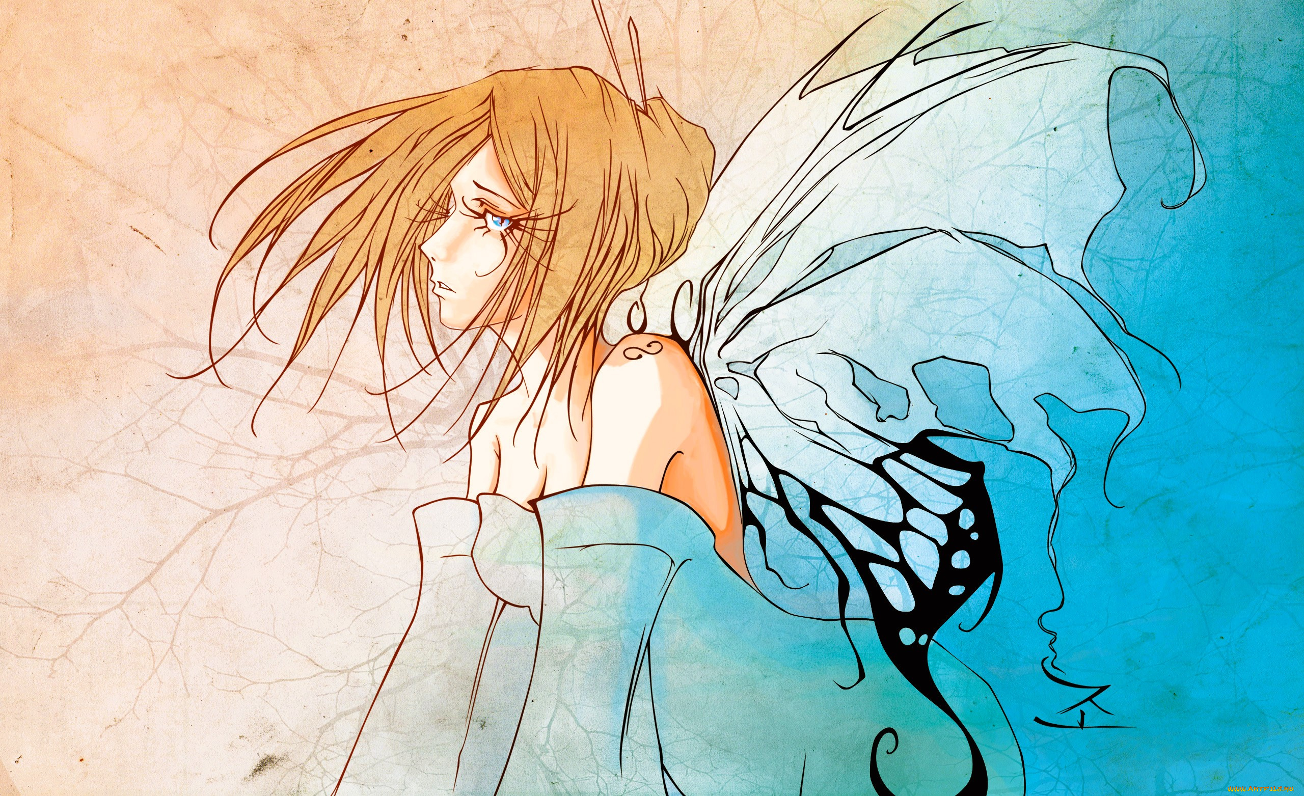 фэнтези, феи, девушка, крылья, наряд, фея