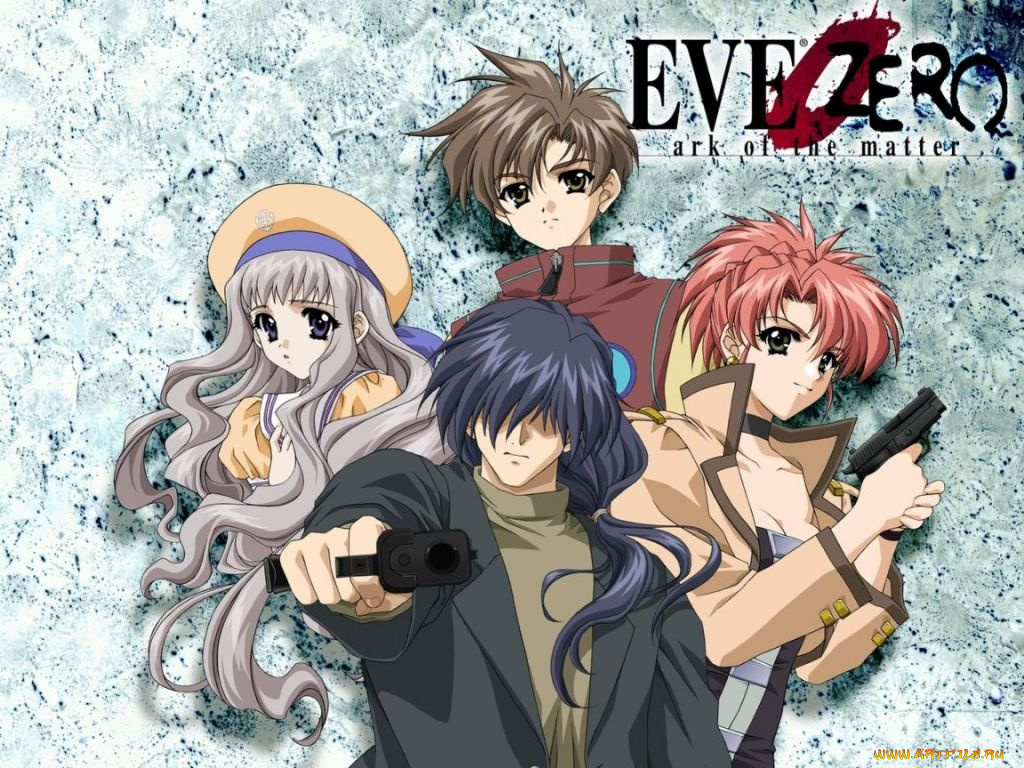 аниме, eve, zero