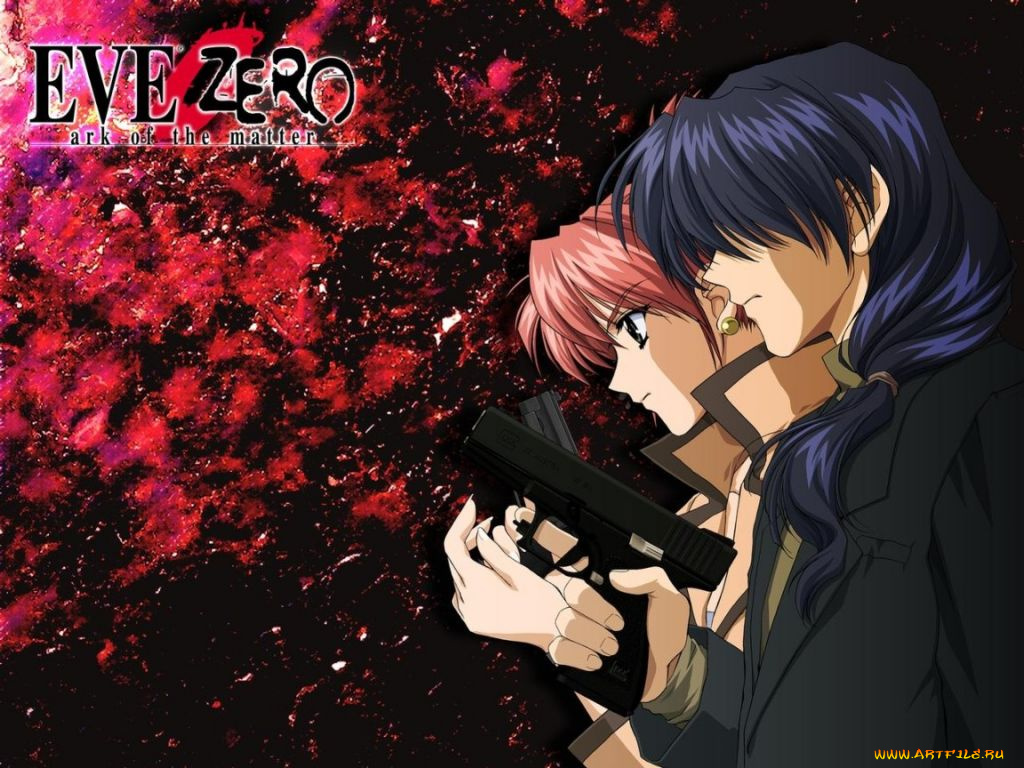 аниме, eve, zero