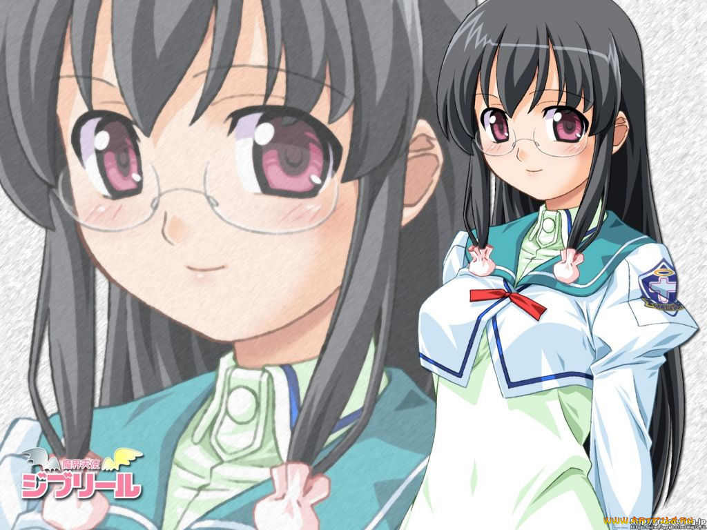 аниме, jiburiru, the, devil, angel