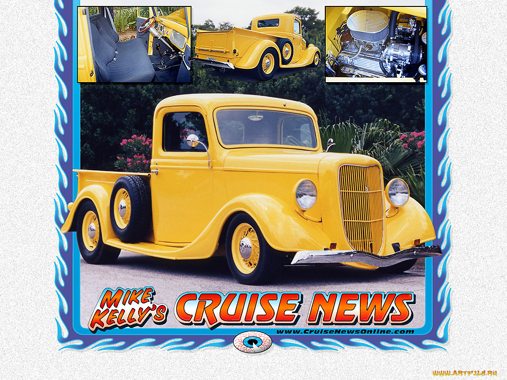 автомобили, custom, pick, up