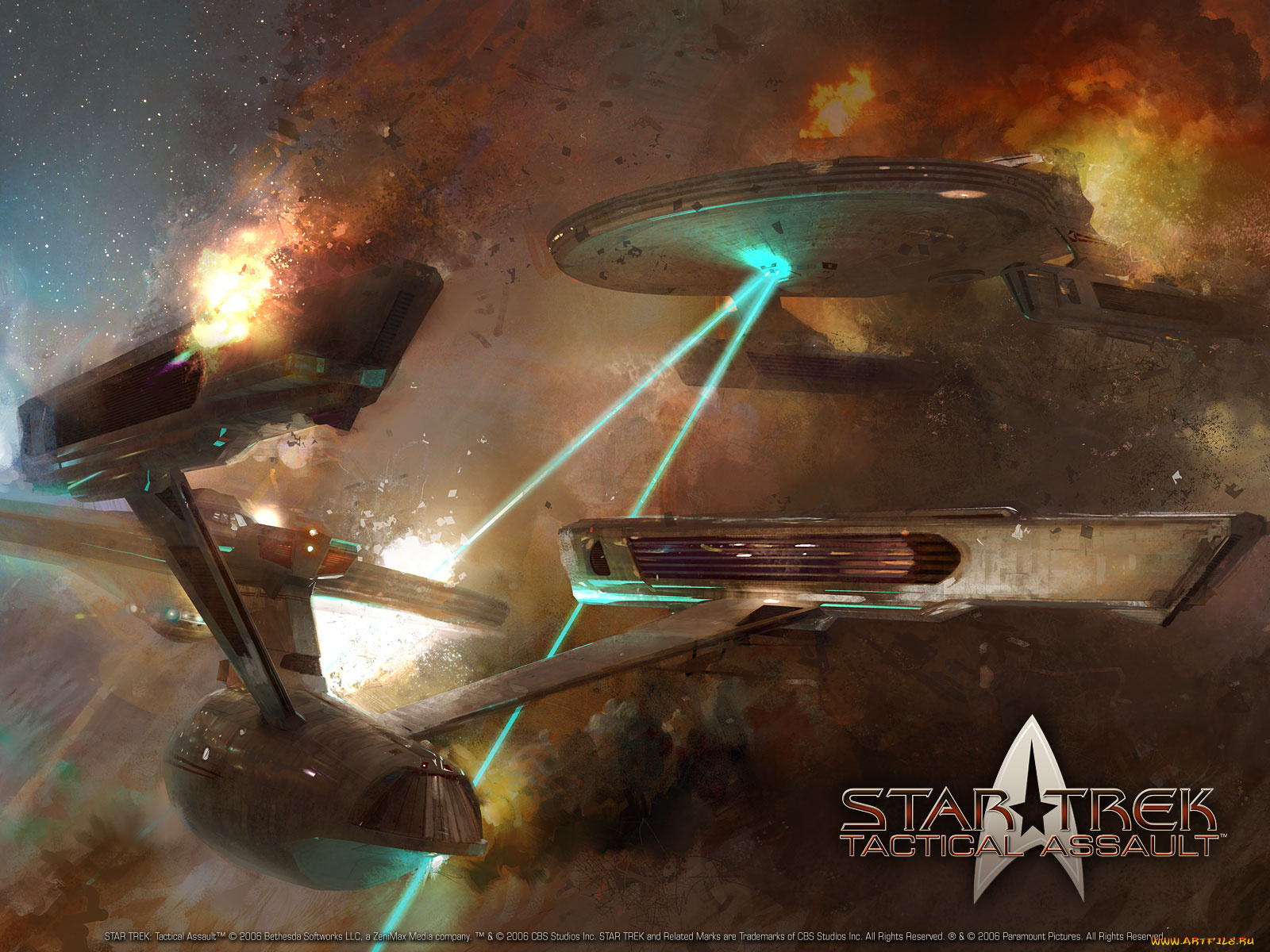 видео, игры, star, trek, tactical, assault