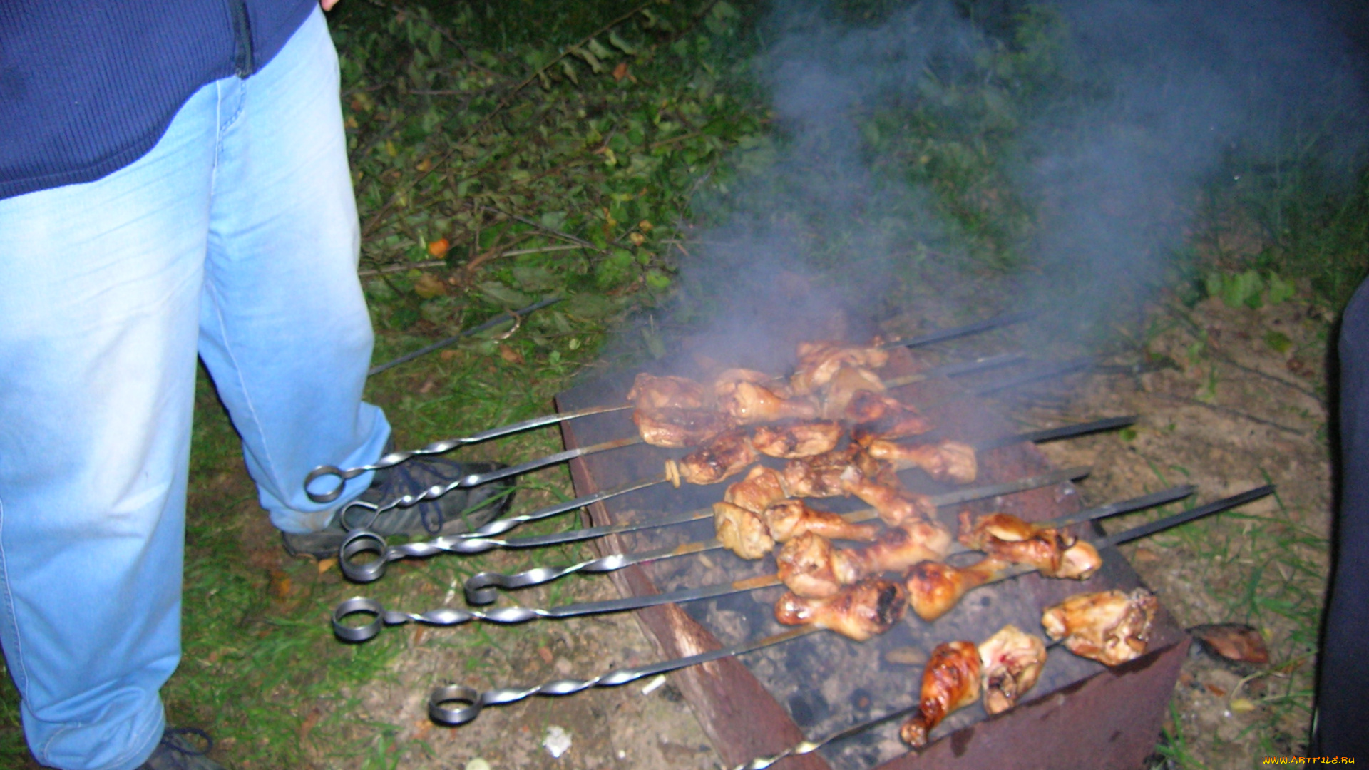 шашлык, еда