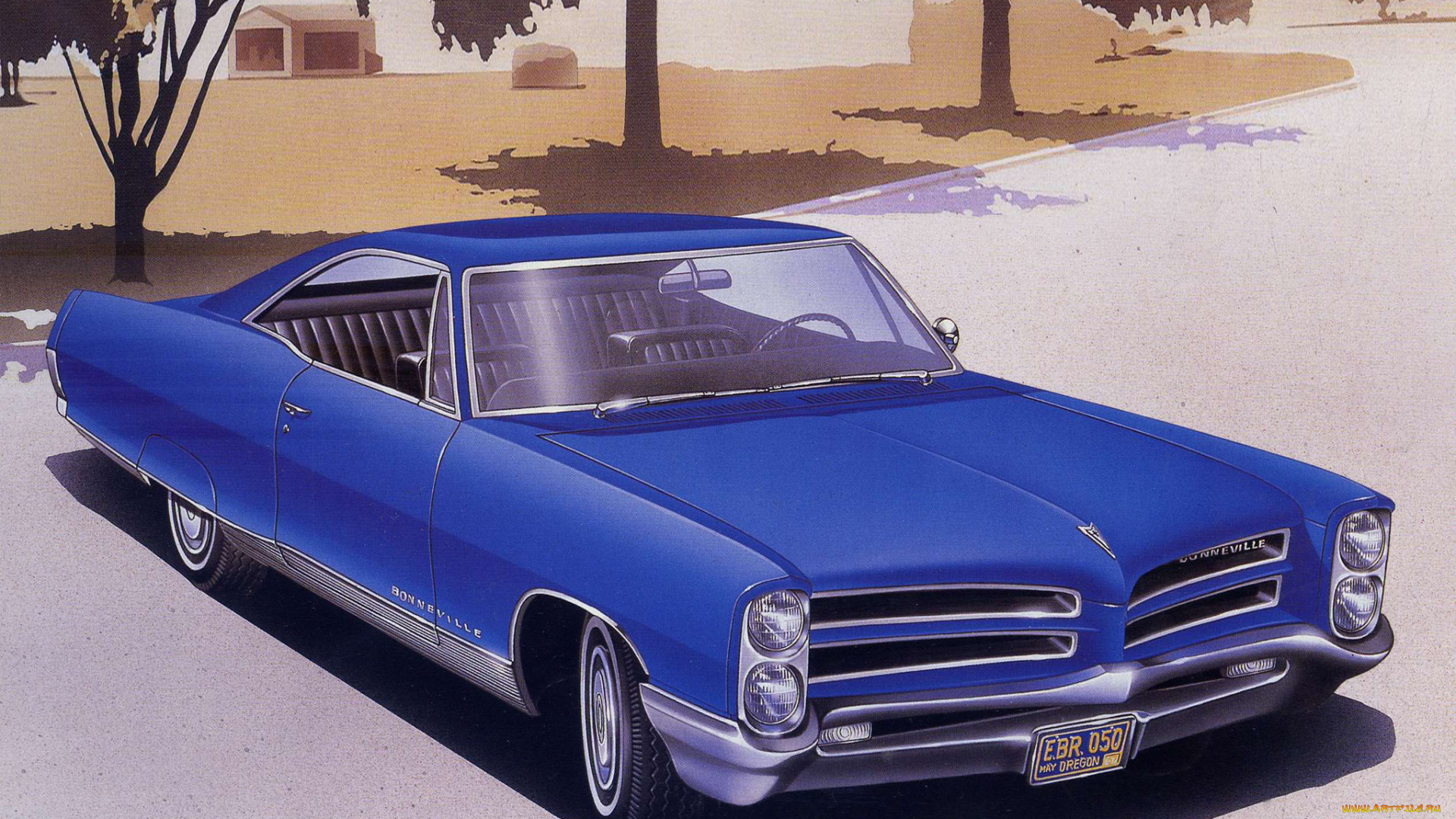 автомобили, рисованные