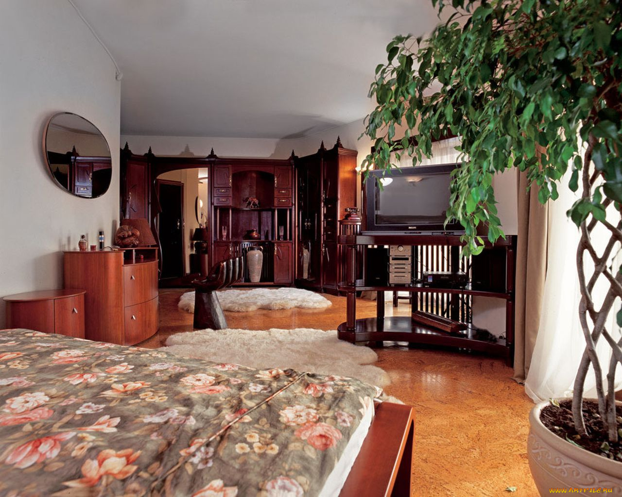 интерьер, спальня