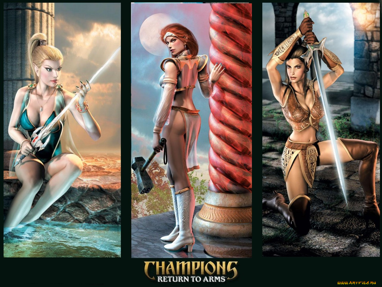 видео, игры, champions, return, to, arms