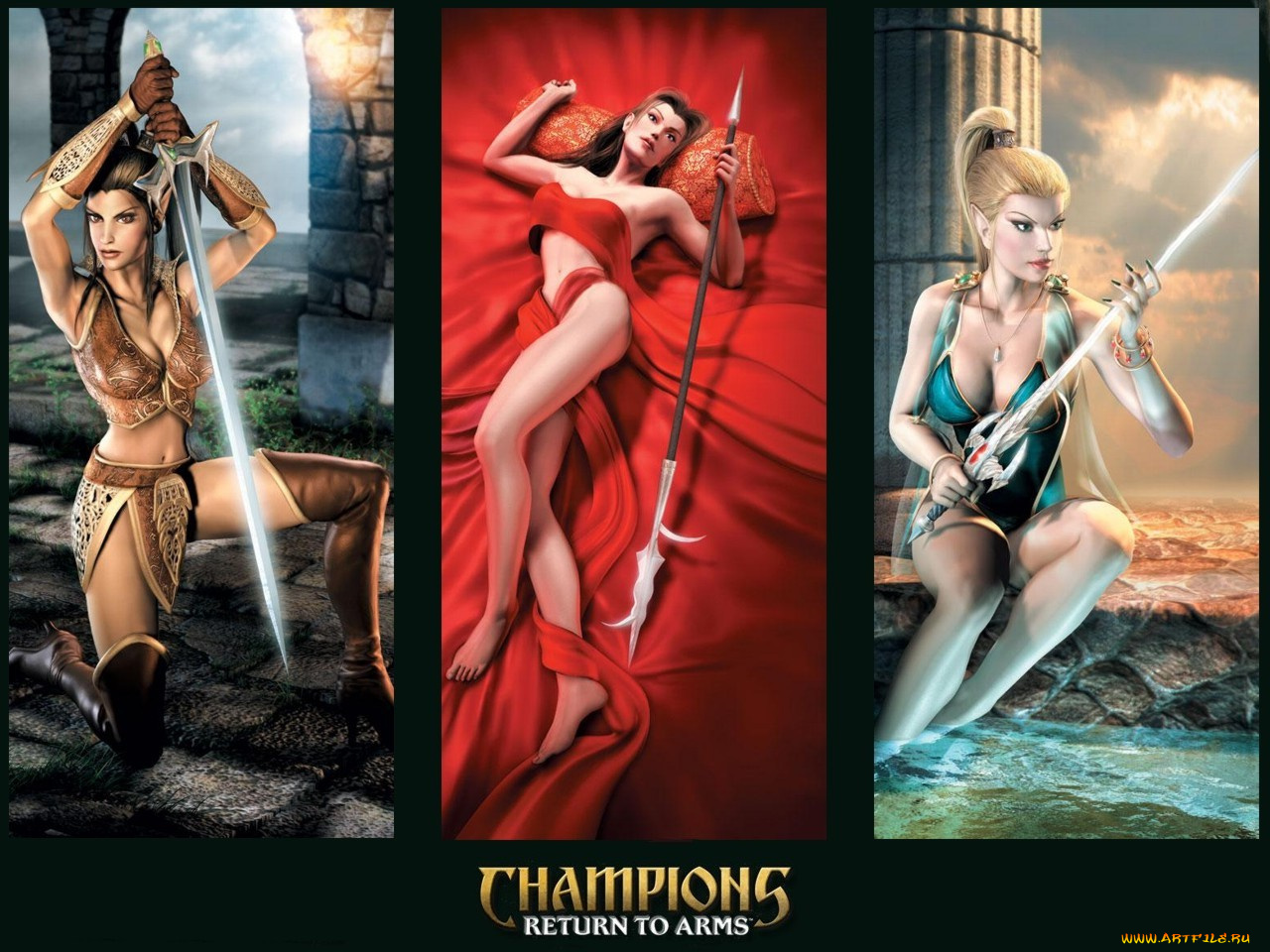 видео, игры, champions, return, to, arms