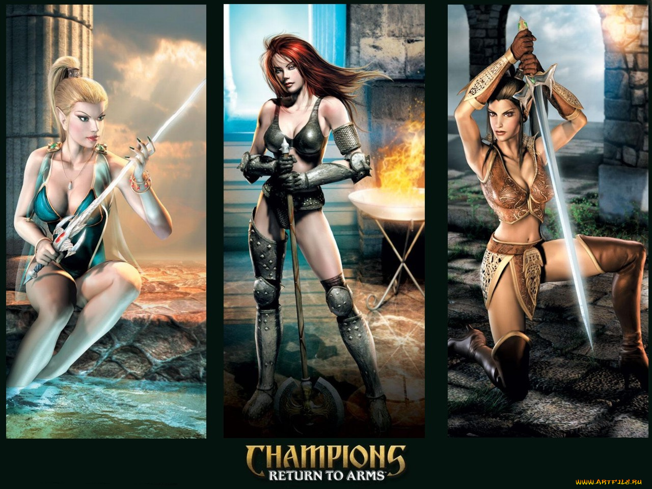 видео, игры, champions, return, to, arms