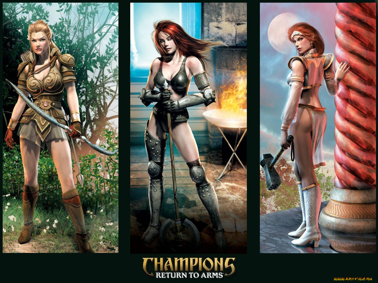 видео, игры, champions, return, to, arms