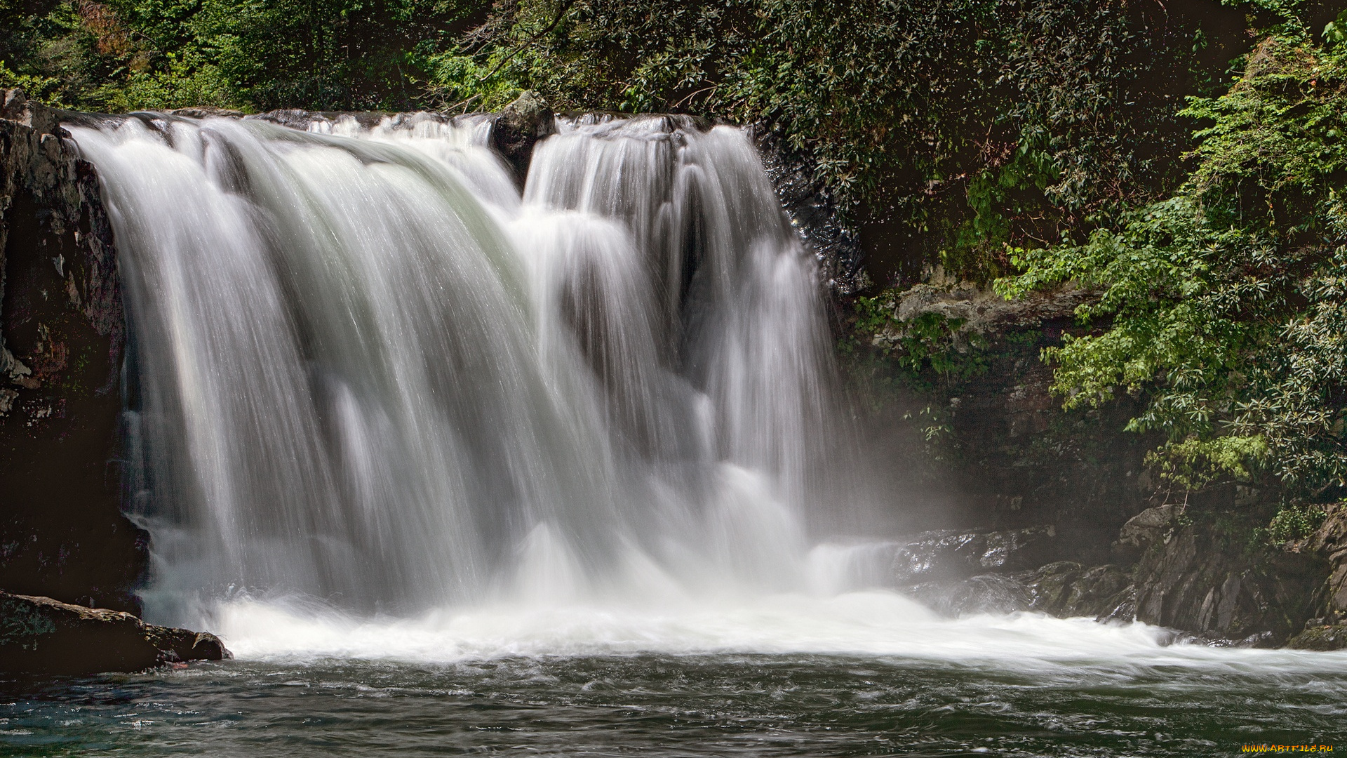 природа, водопады