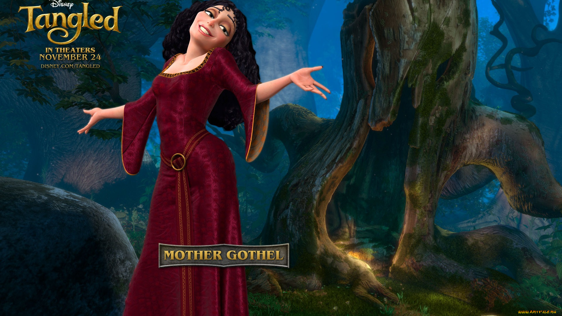 мультфильмы, tangled