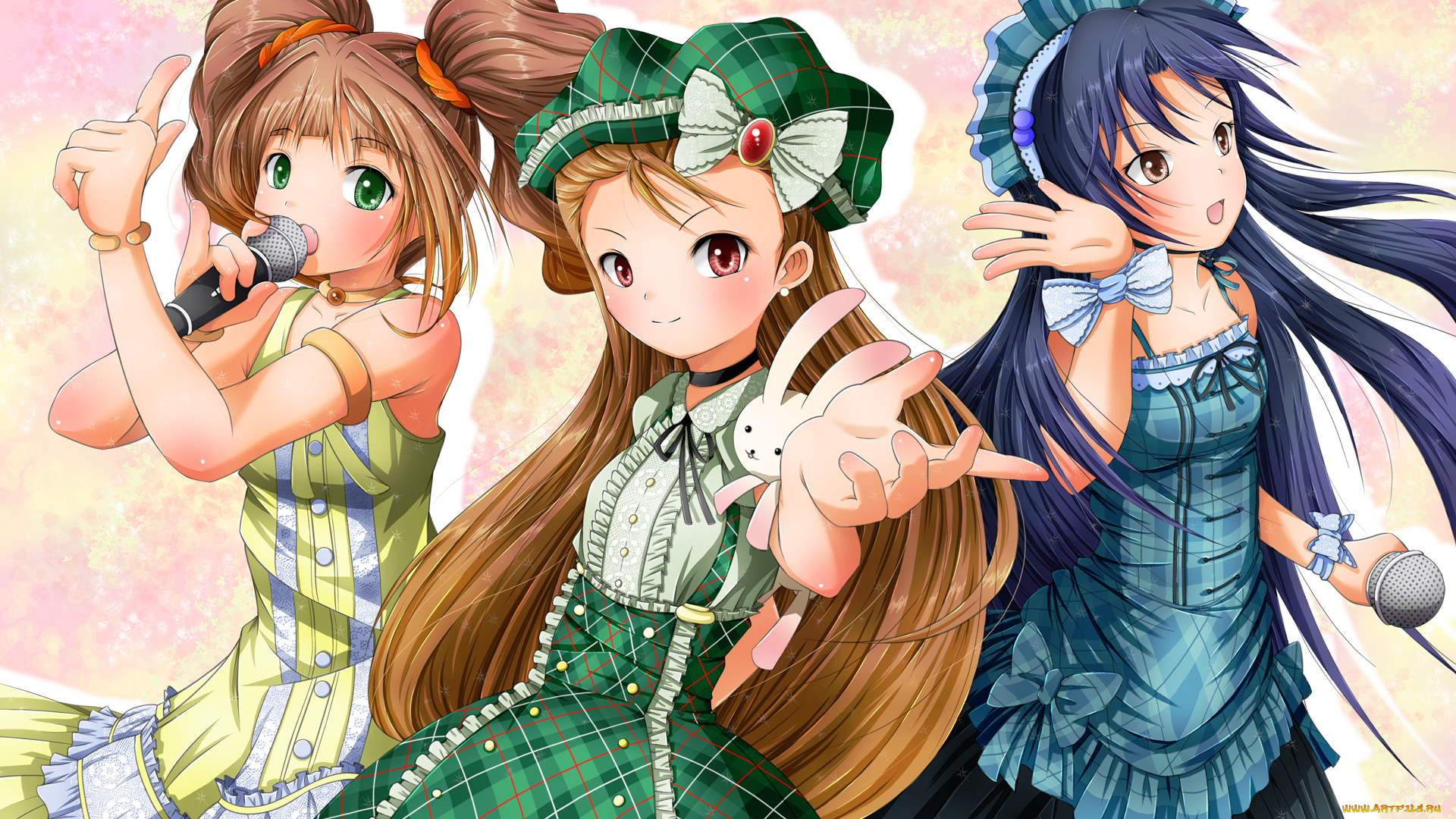 idolm@ster, xenoglossia, аниме, девочки