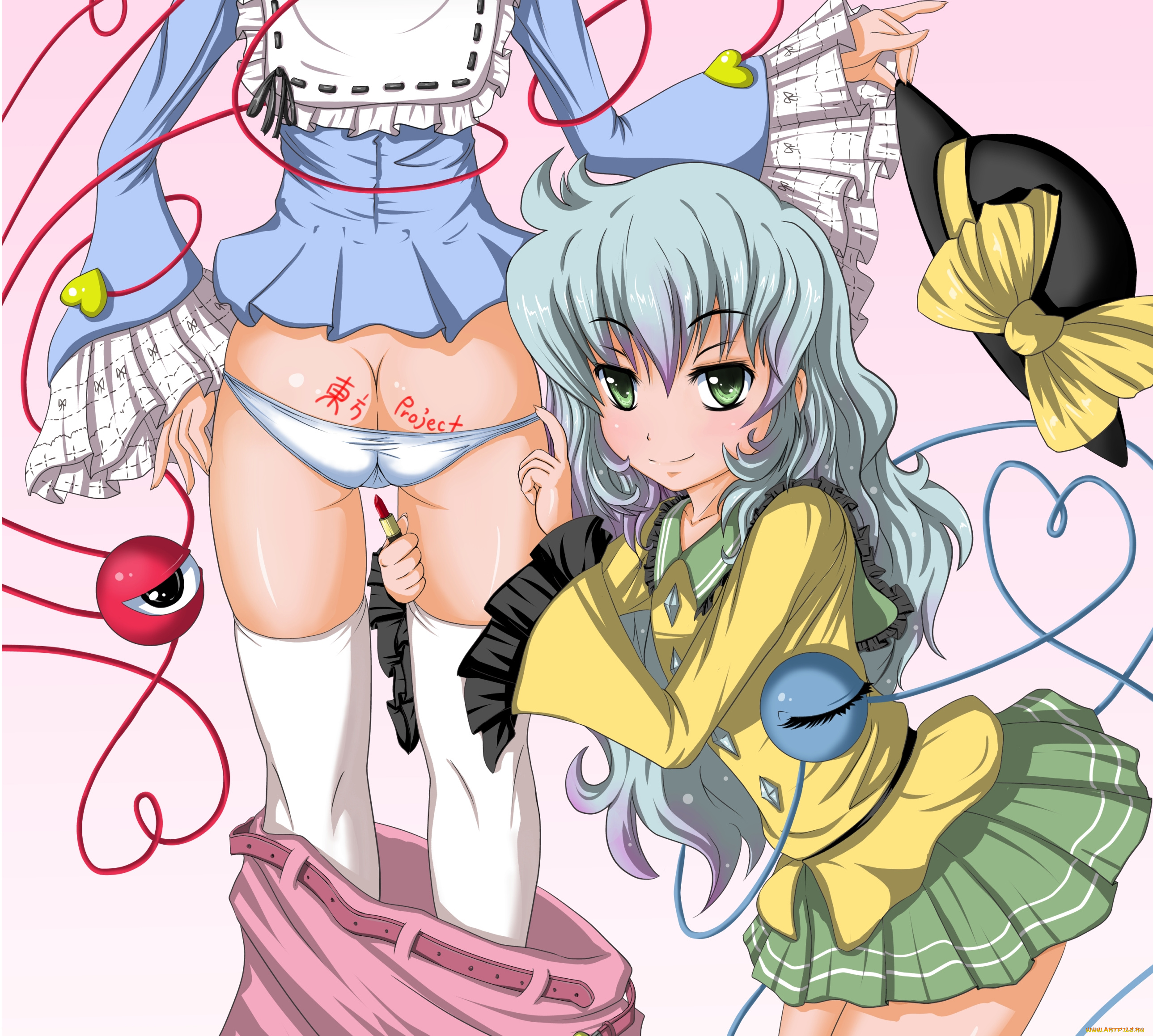 аниме, touhou, персонажи, тохо