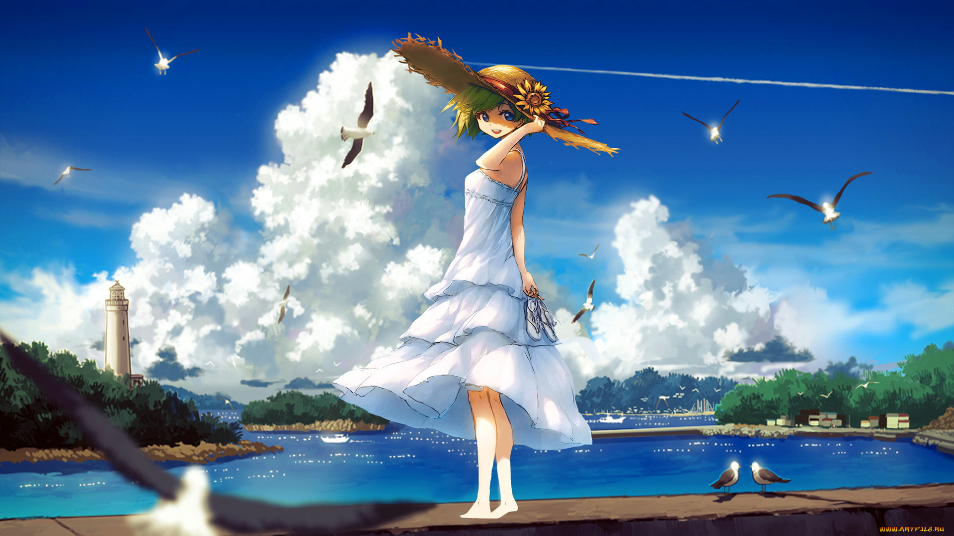 аниме, *unknown, другое, девушка