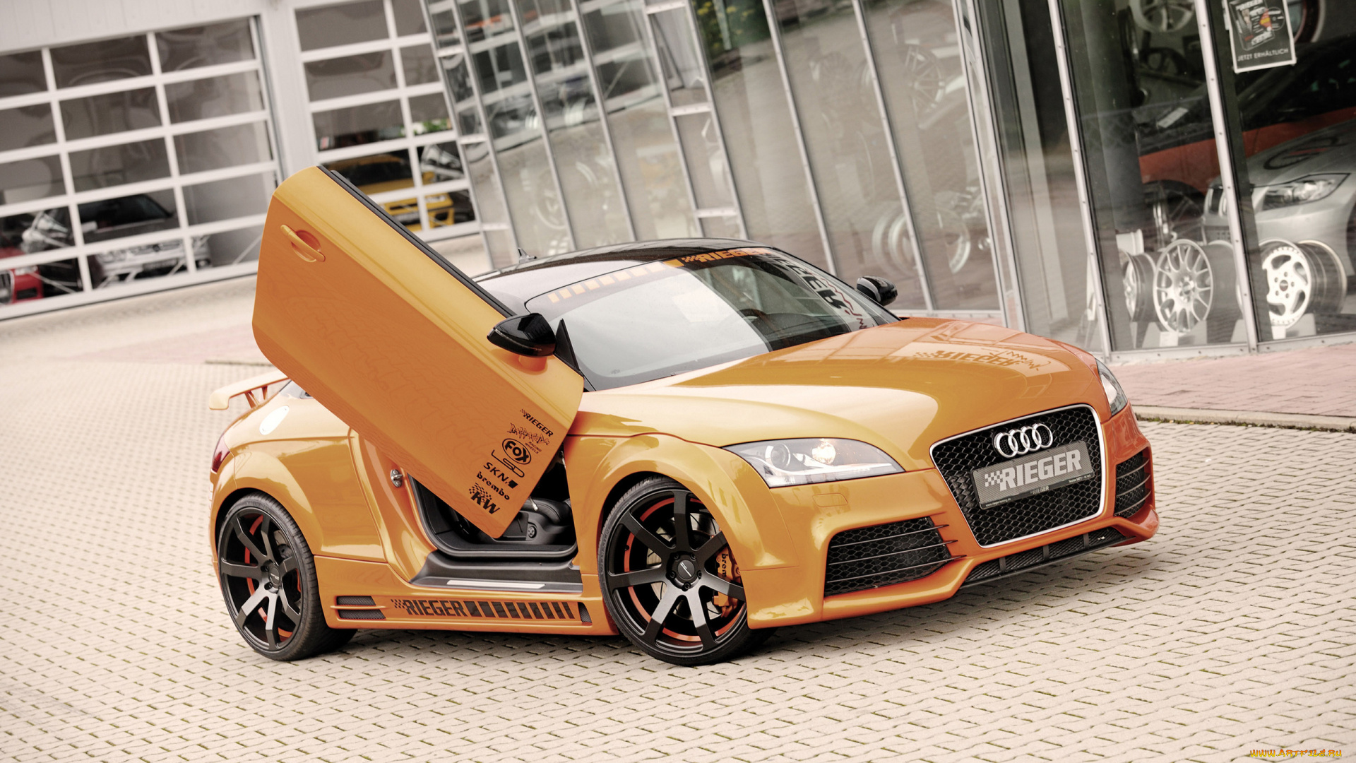 автомобили, audi, rieger