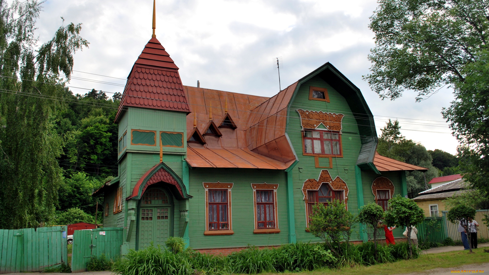 гороховец, владимирская, область, города, здания, дома, резьба, дом