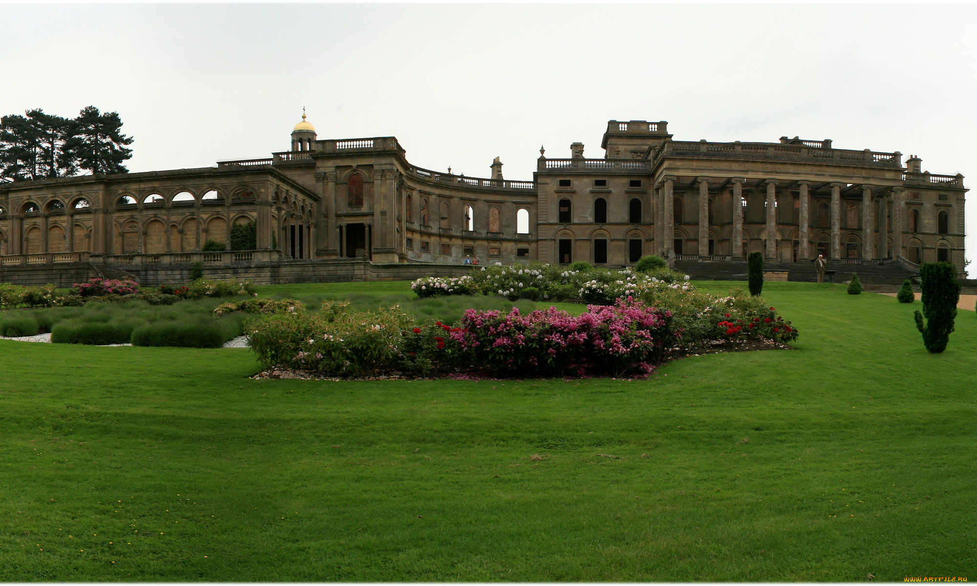 поместье, whitley, court, англия, города, исторические, архитектурные, памятники