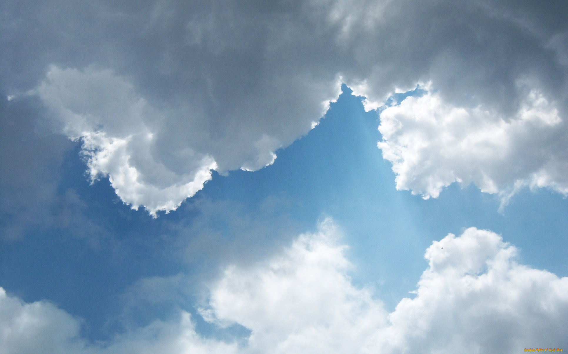 природа, облака