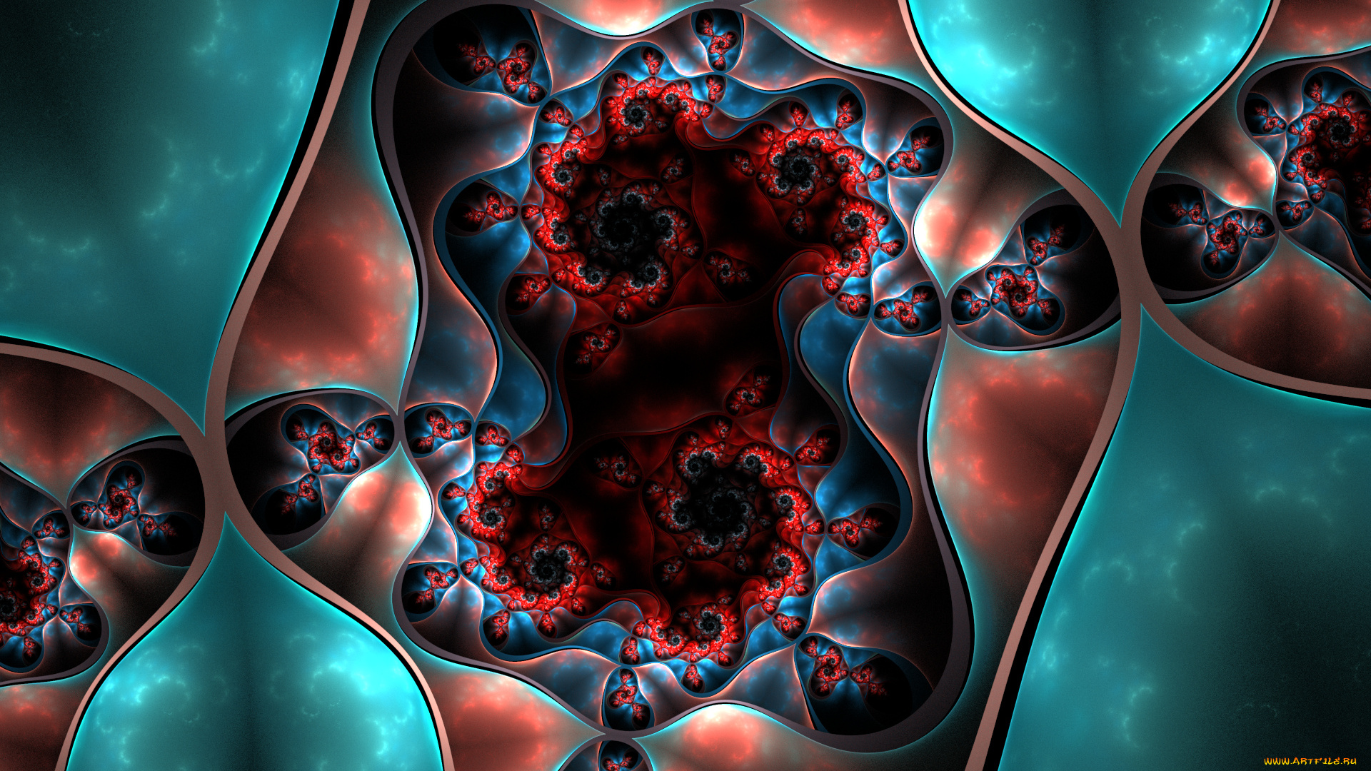 3д, графика, фракталы, , fractal, цвета, фон, узор