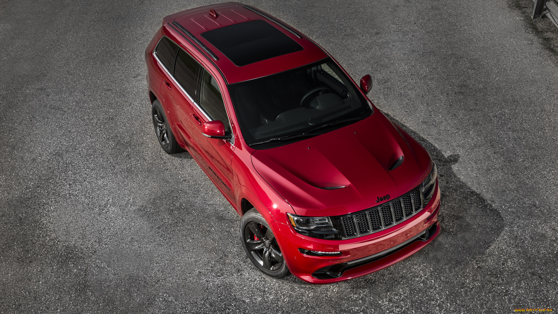 автомобили, jeep, 2015г, красный, wk2, red, vapor, srt, cherokee, grand