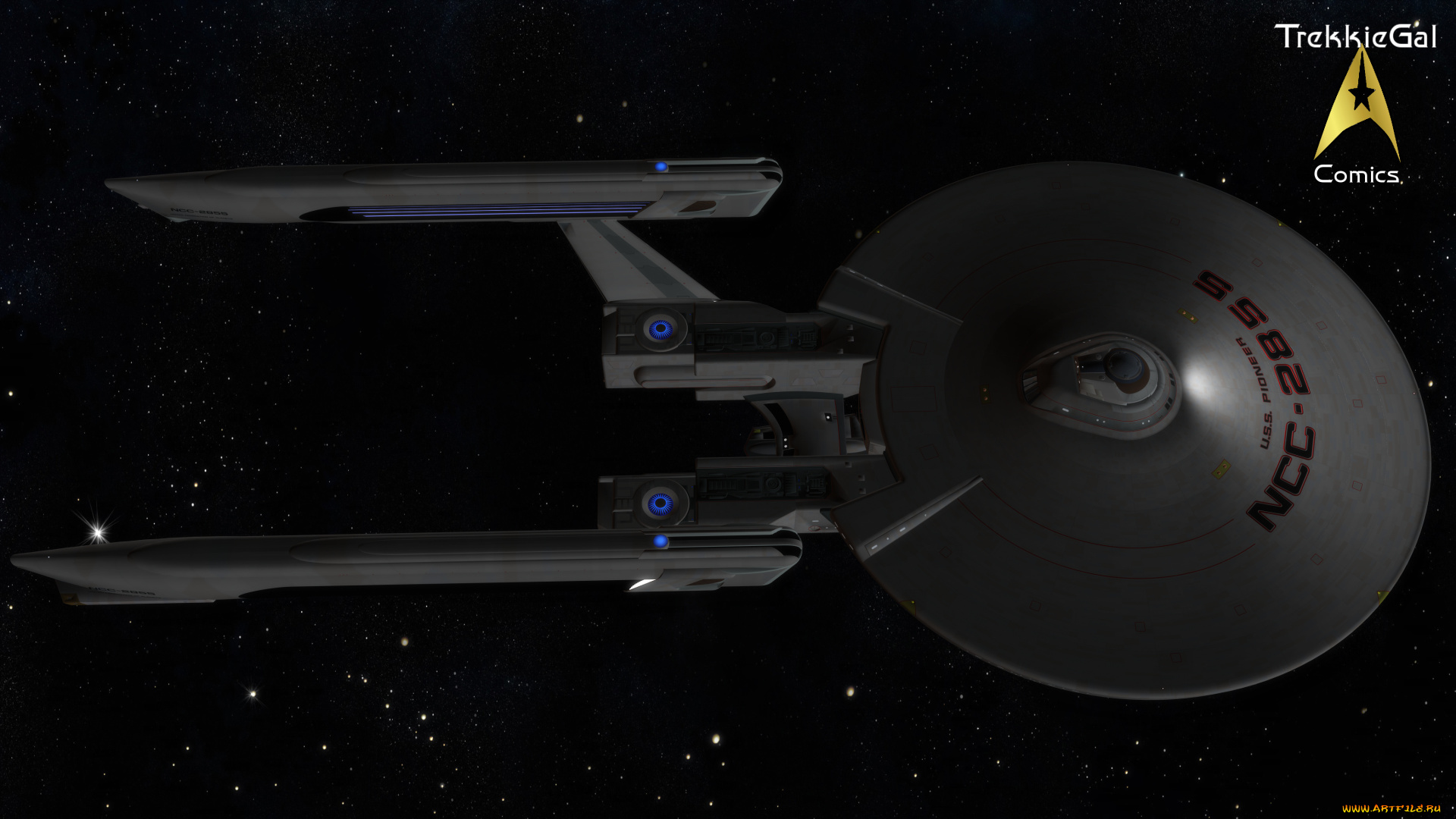 космос, арт, космический, корабль, вселенная, звезды