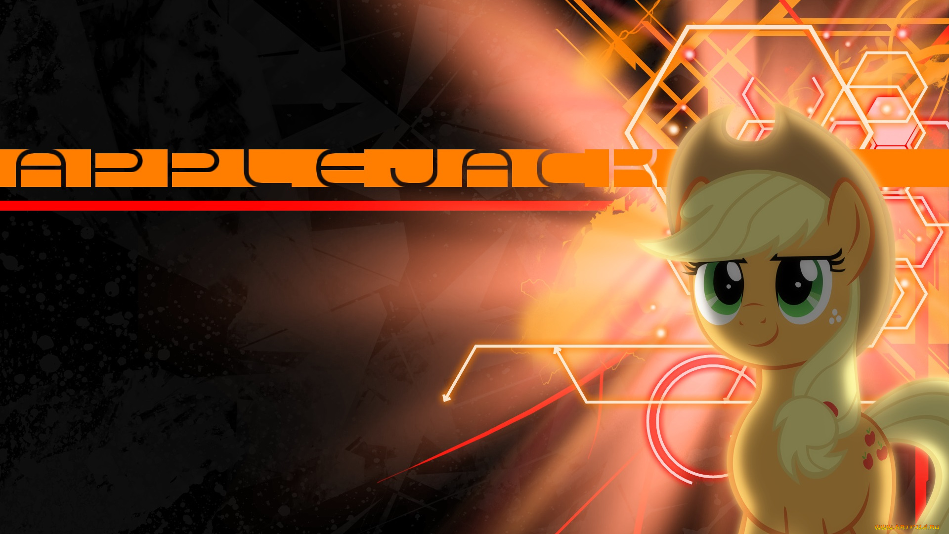 мультфильмы, my, little, pony, пони, фон