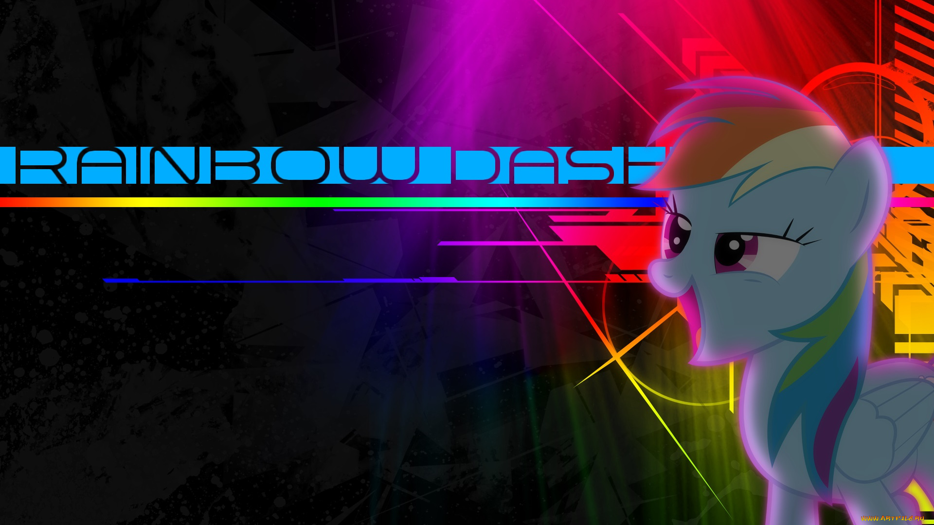 мультфильмы, my, little, pony, пони, фон