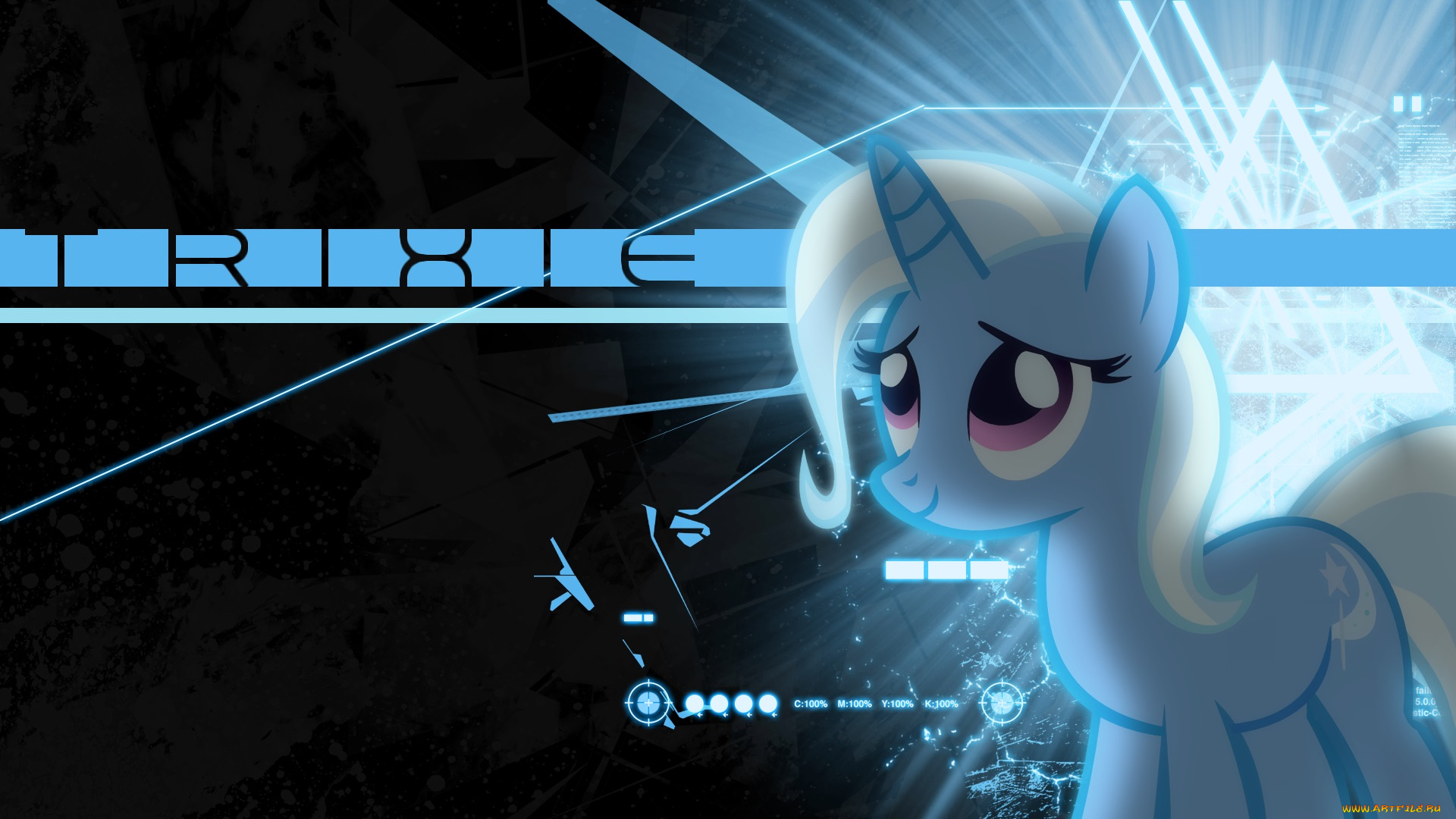 мультфильмы, my, little, pony, пони, фон