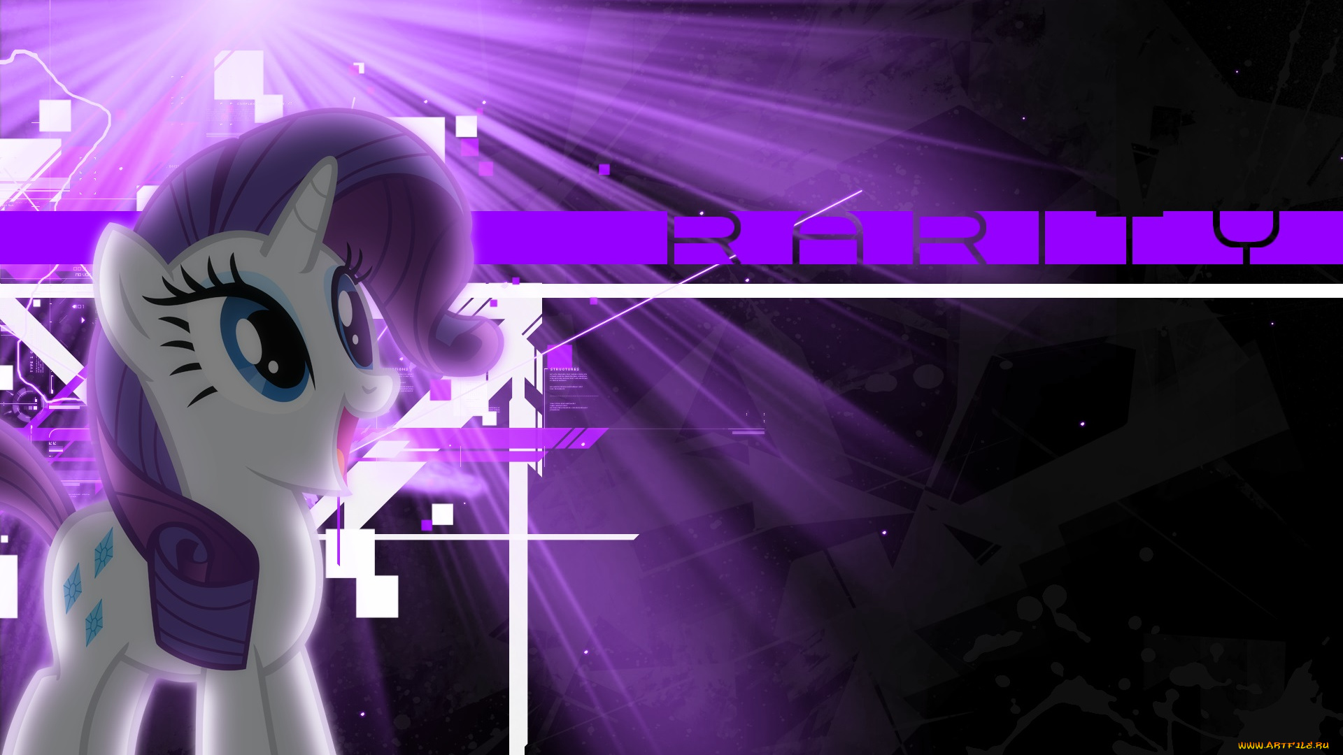 мультфильмы, my, little, pony, пони, фон