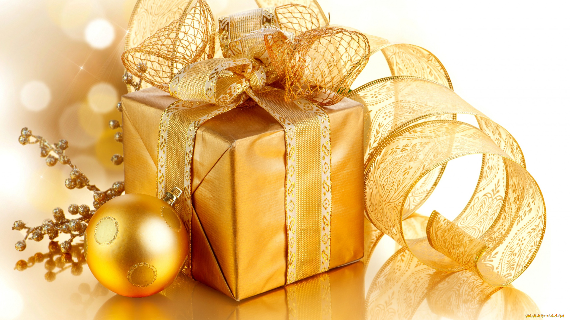 праздничные, подарки, и, коробочки, рождество, christmas, лента, украшения, золото, подарок, box, golden, новый, год, merry, xmas, decoration, gift