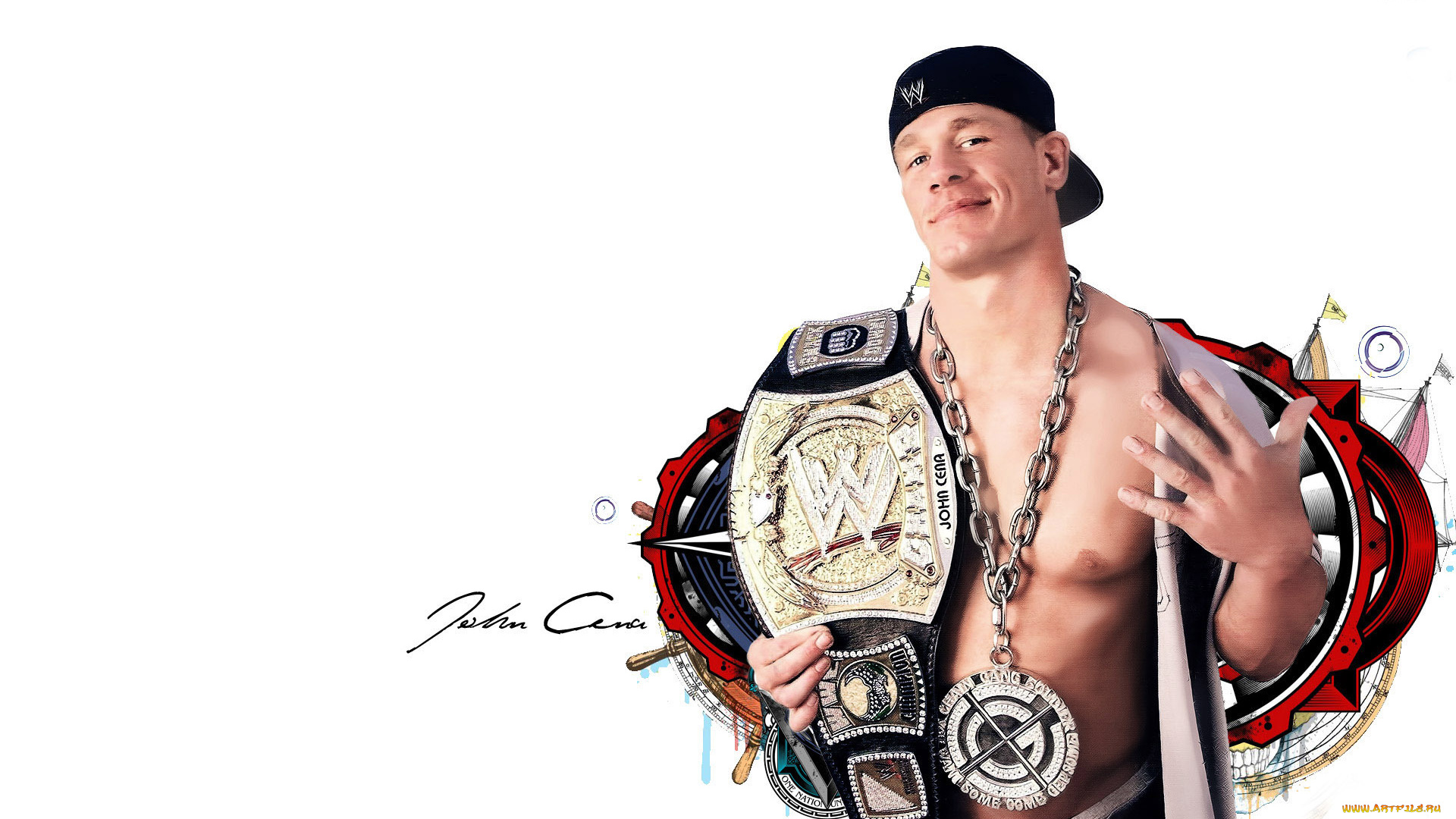 спорт, wwe, john, cena