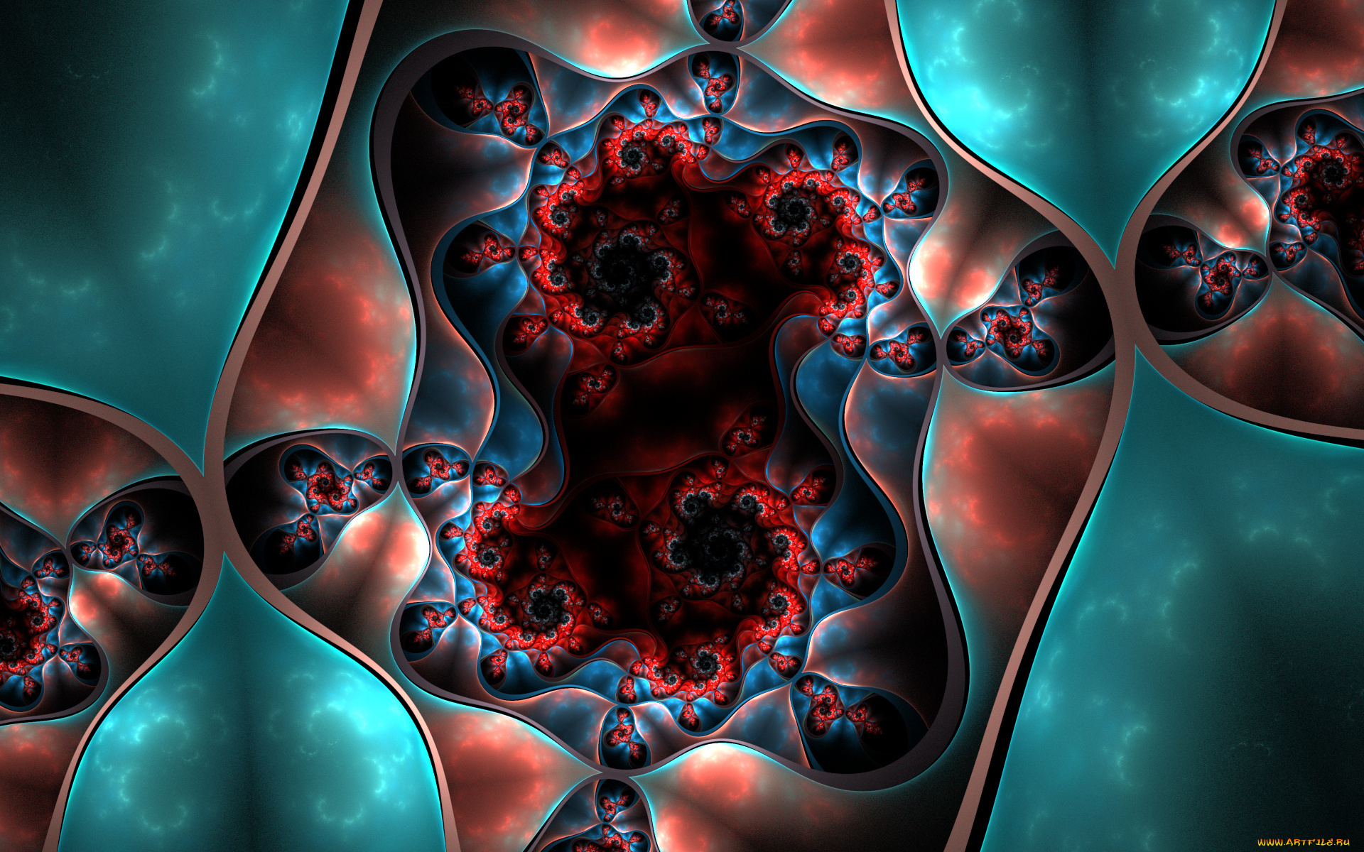 3д, графика, фракталы, , fractal, цвета, фон, узор