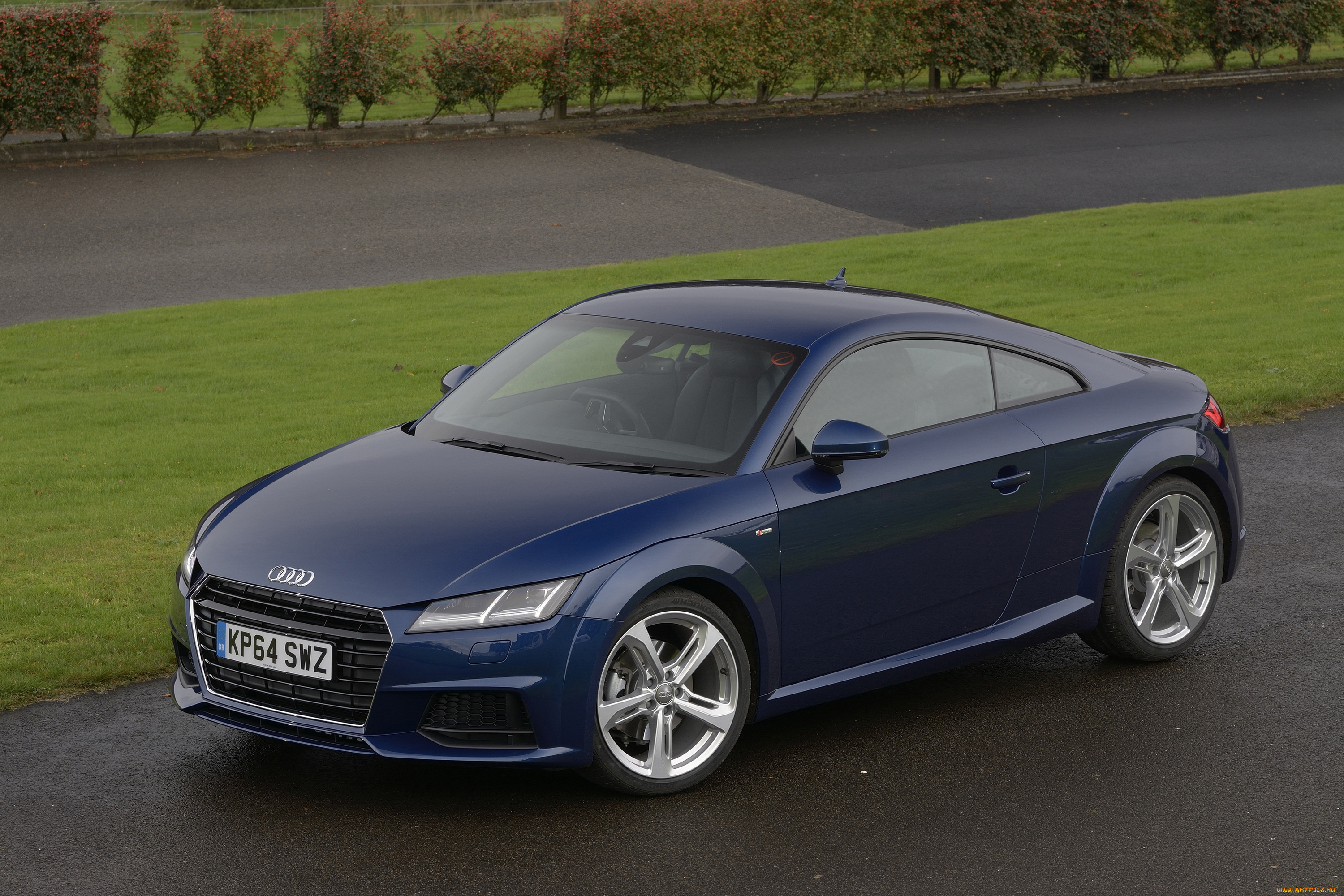 автомобили, audi, tt, coupе, s, line, 2-0, tfsi, uk-spec, 8s, 2014г, синий