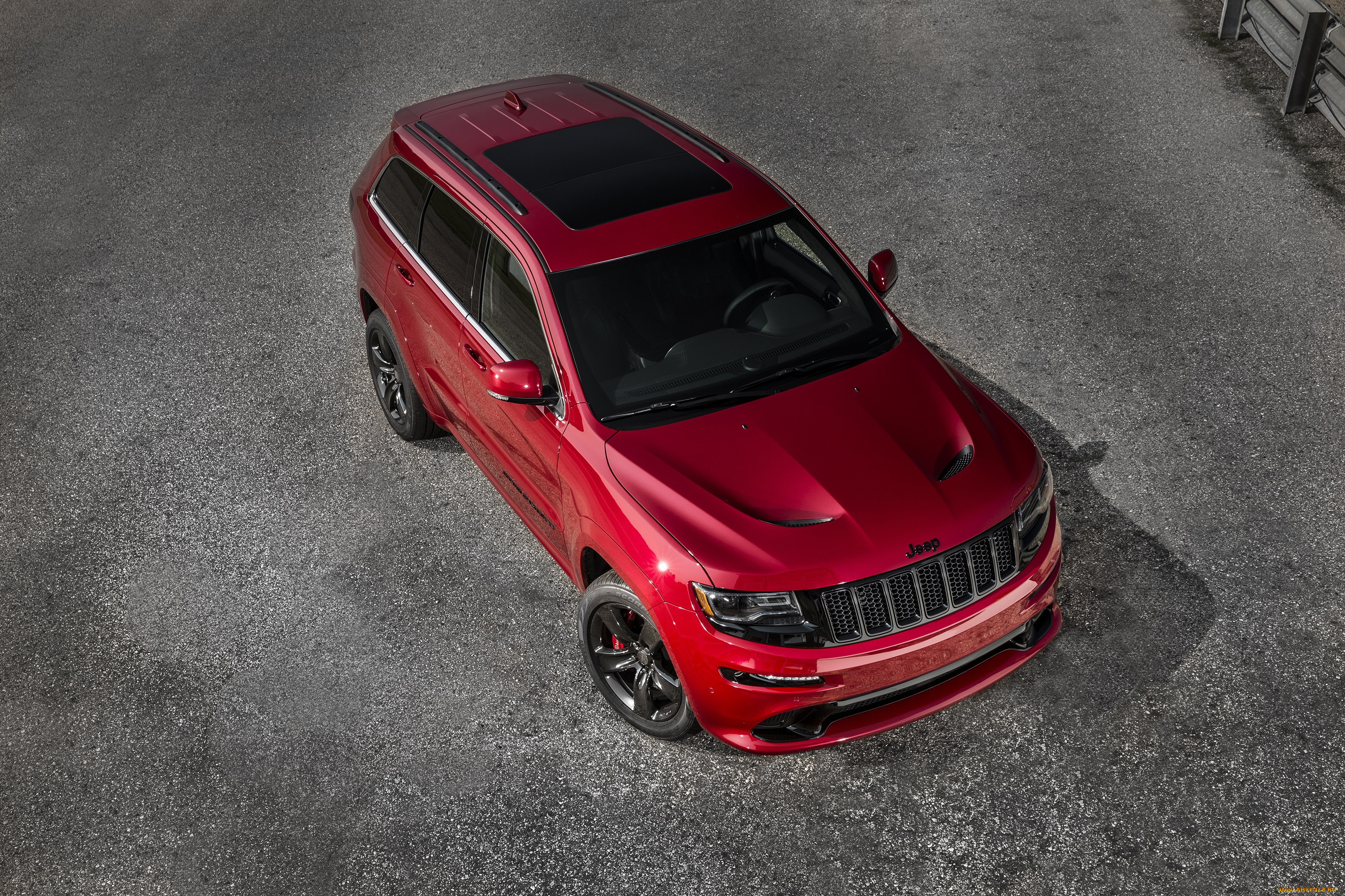 автомобили, jeep, 2015г, красный, wk2, red, vapor, srt, cherokee, grand