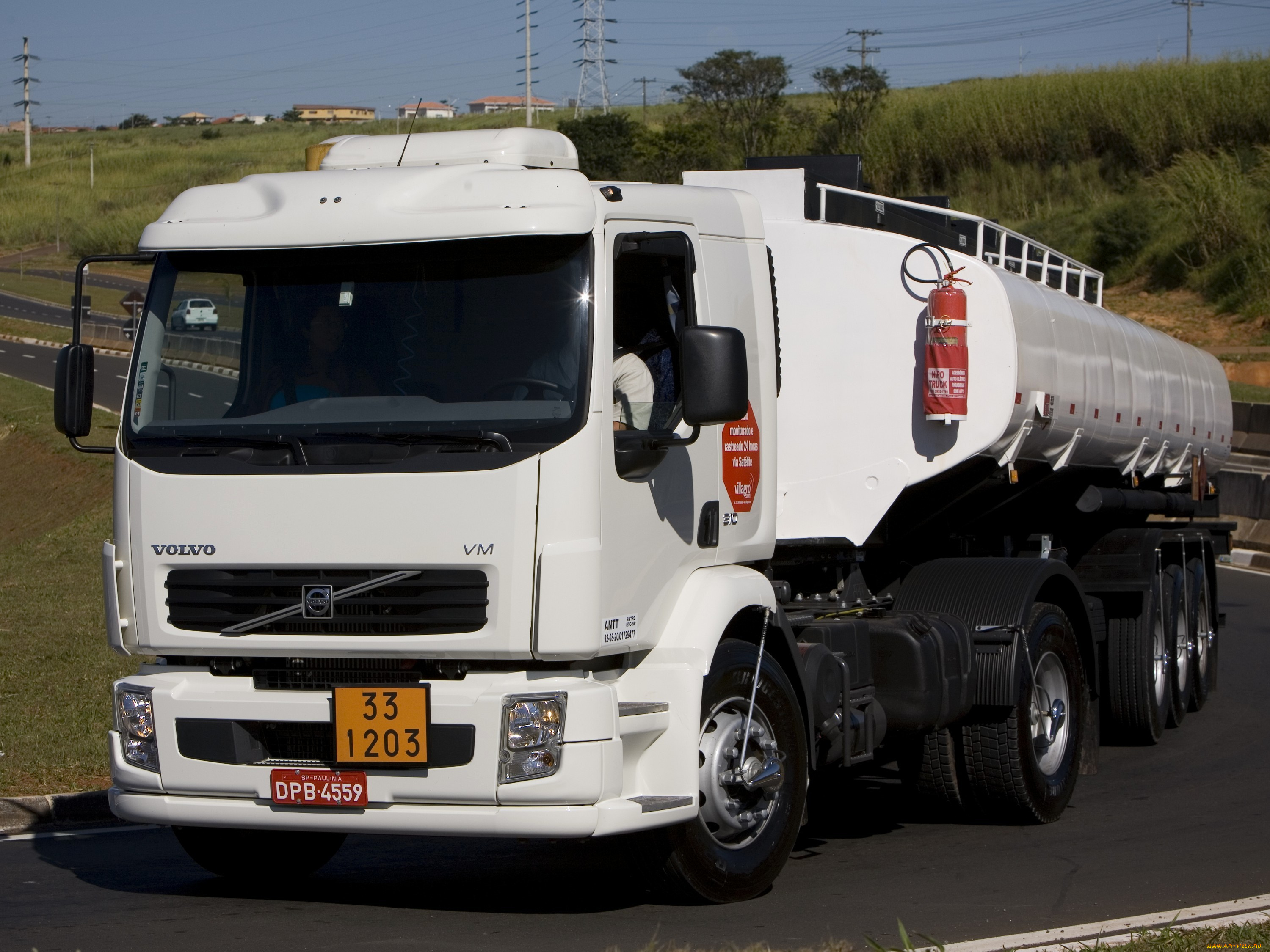 автомобили, volvo, trucks, volvo, vm, 310, 4x2, tractor, 2003г