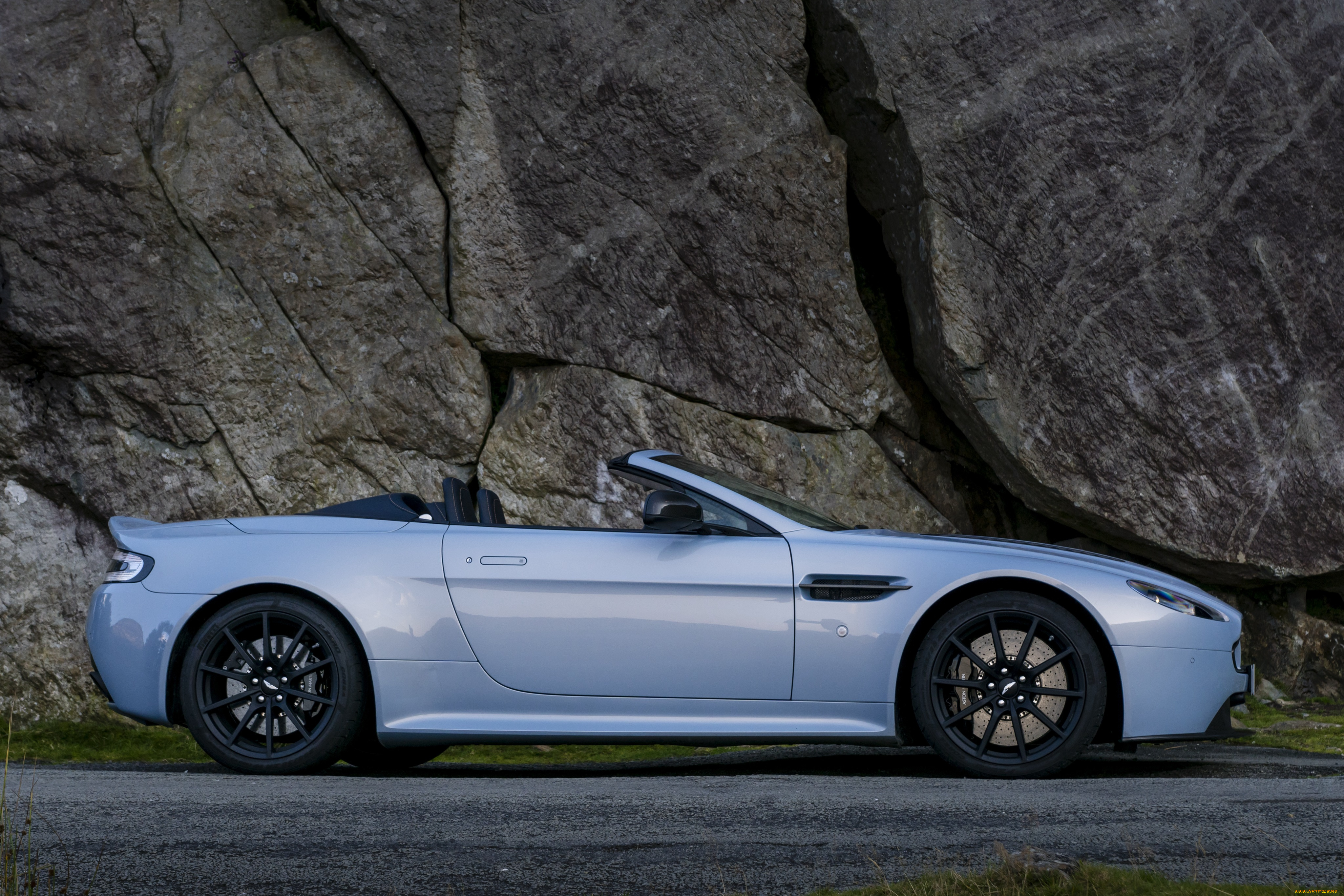 автомобили, aston, martin, серый, 2014г, v12, aston, martin, uk-spec, roadster, vantage, s