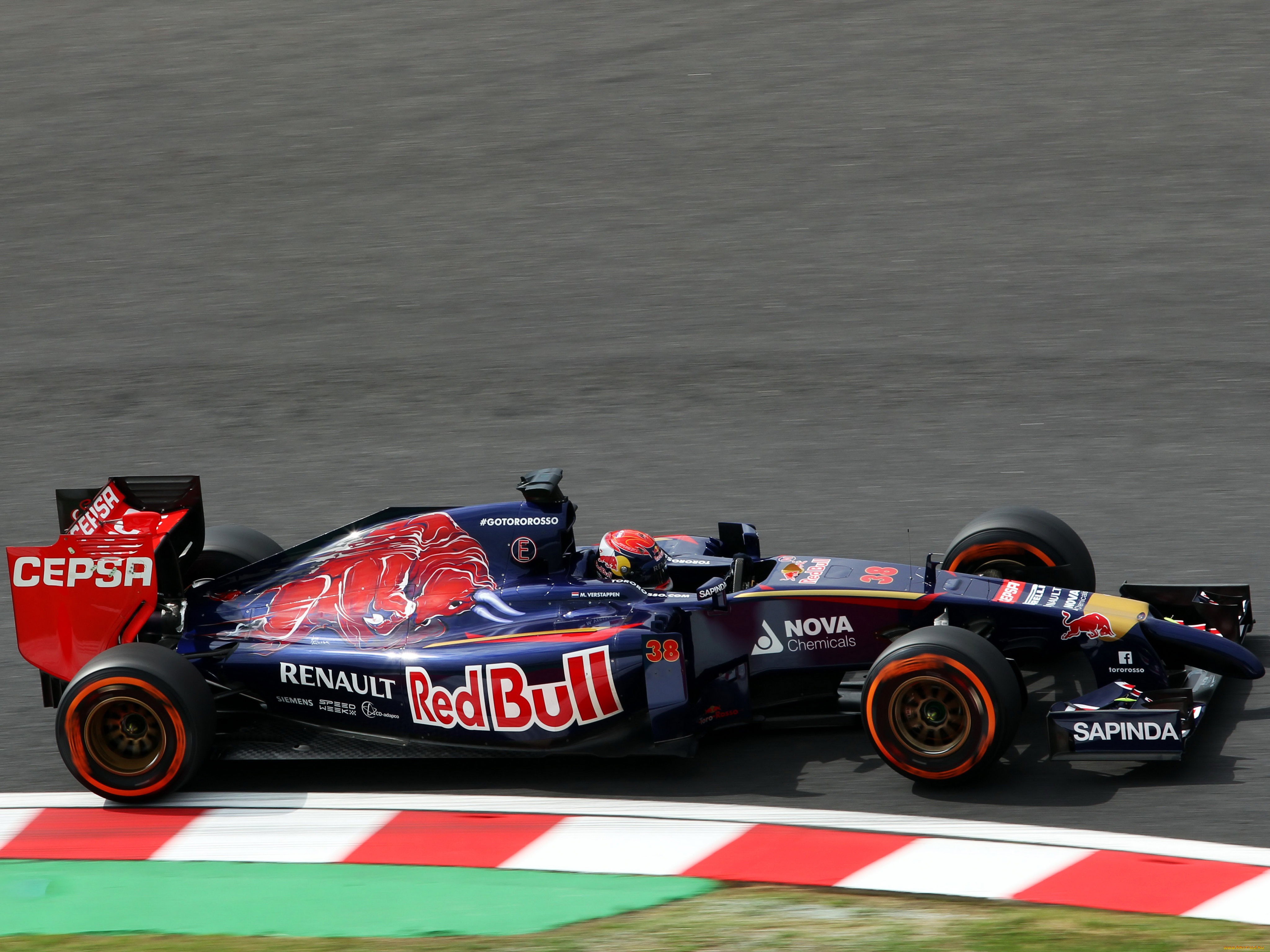 спорт, автоспорт, гонка, rosso, toro, трек, скорость, 2014г, str9