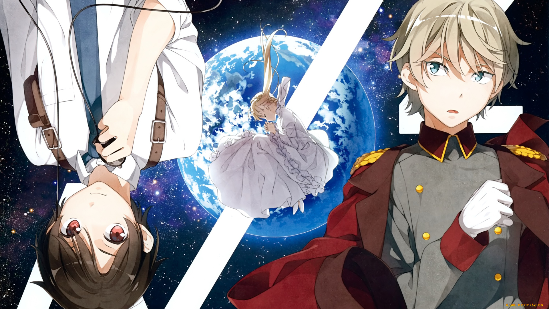 аниме, aldnoah, zero, слейн, инахо