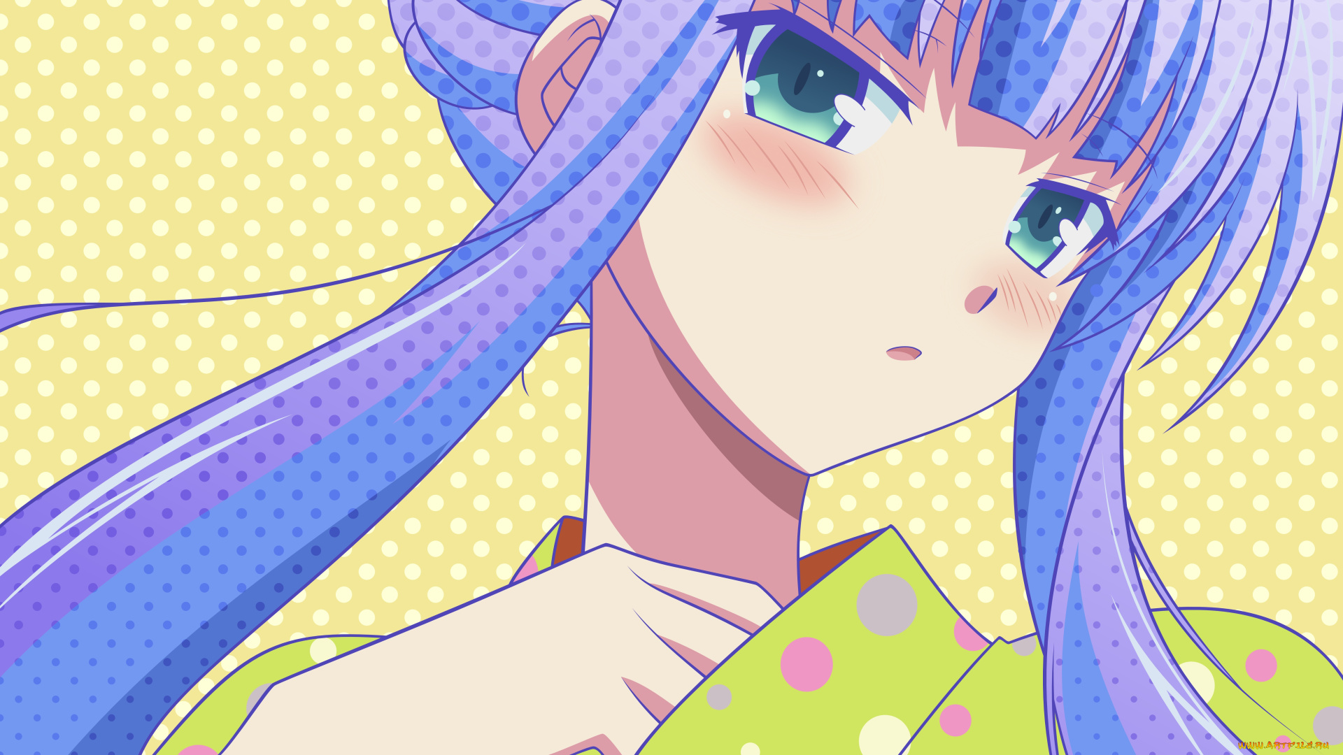 аниме, baka, to, test, to, shoukanjuu, девушка, фон, взгляд