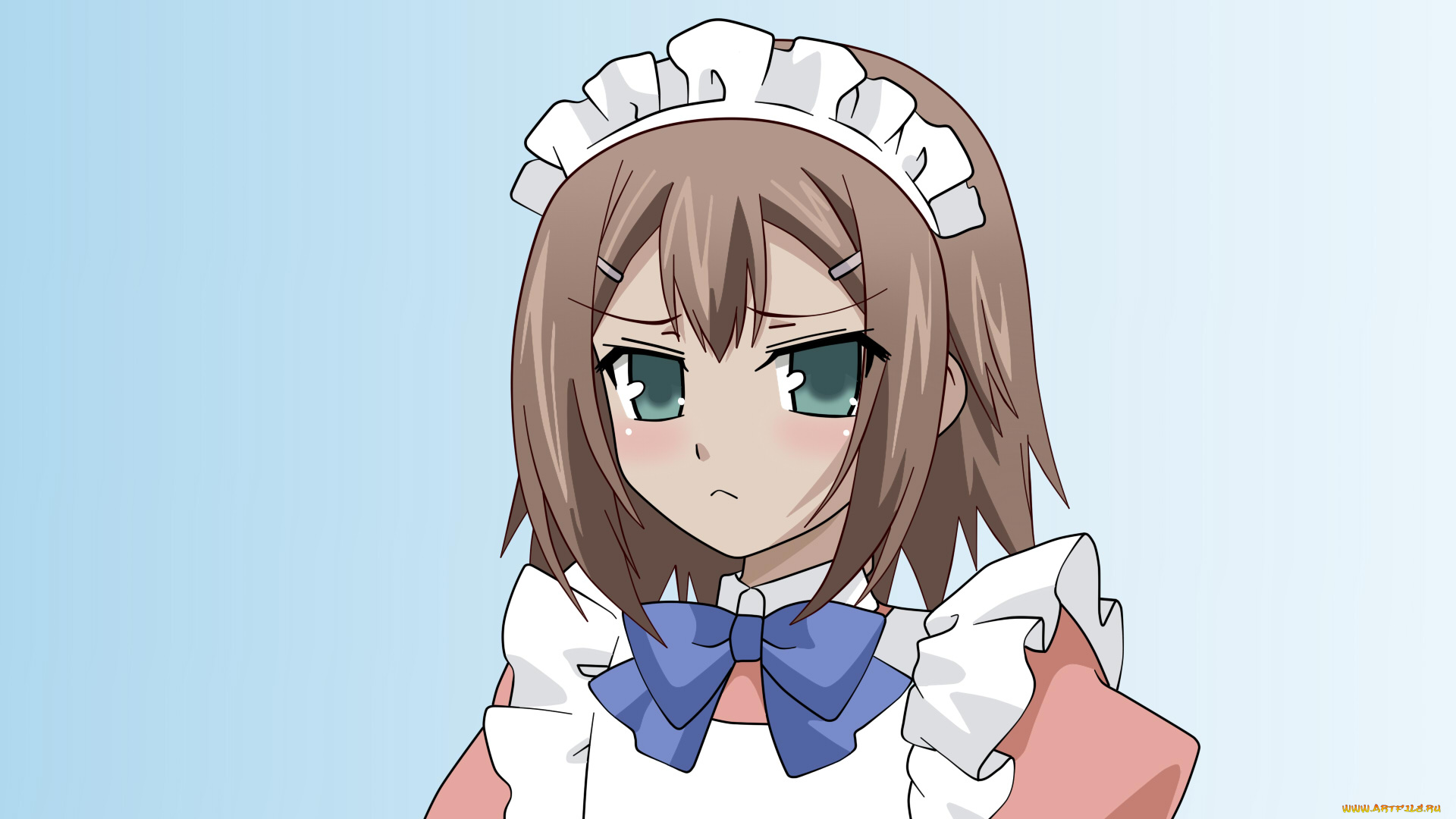 аниме, baka, to, test, to, shoukanjuu, фон, взгляд, девушка